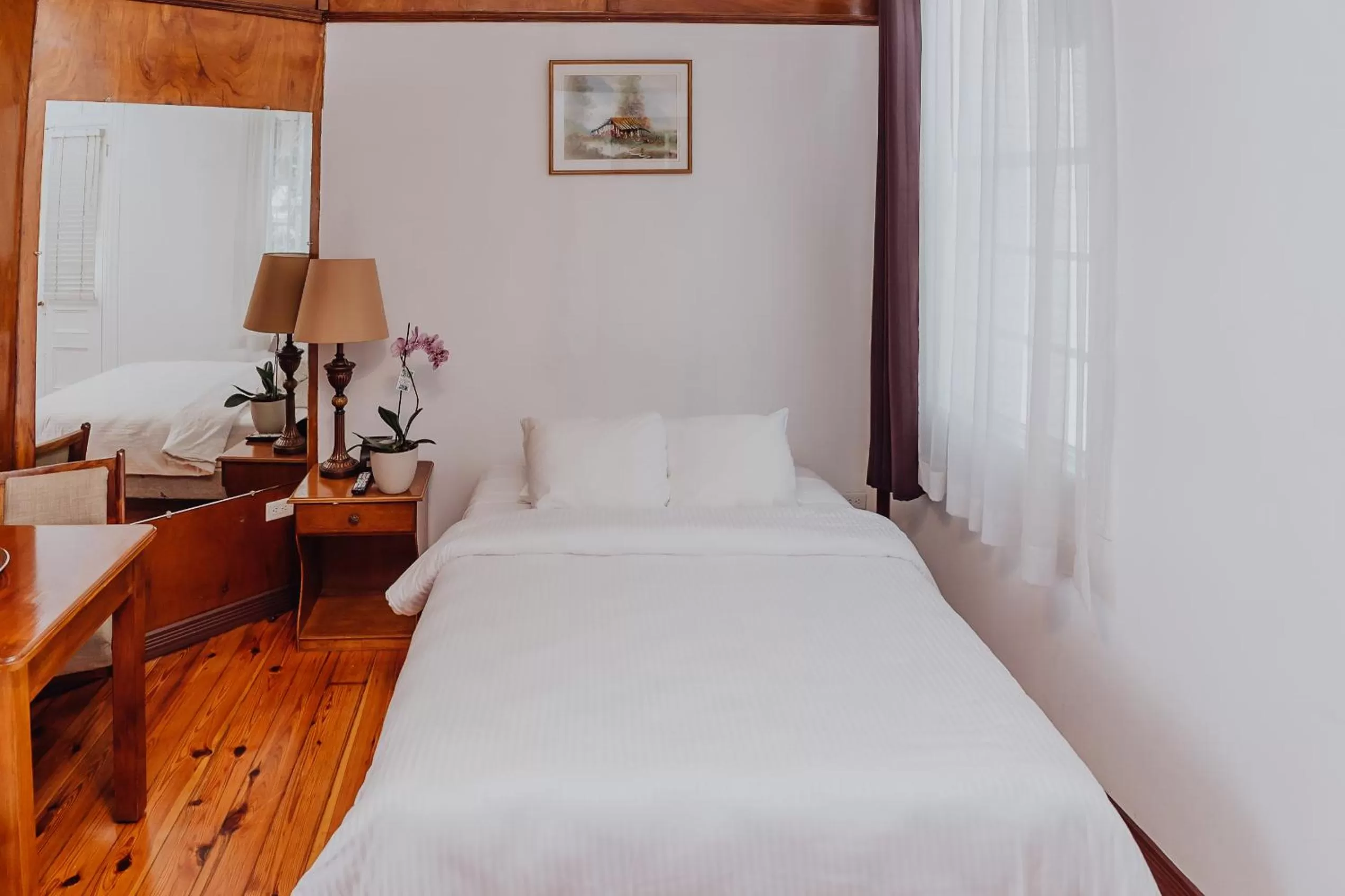 Bed in Hotel Dunn Inn