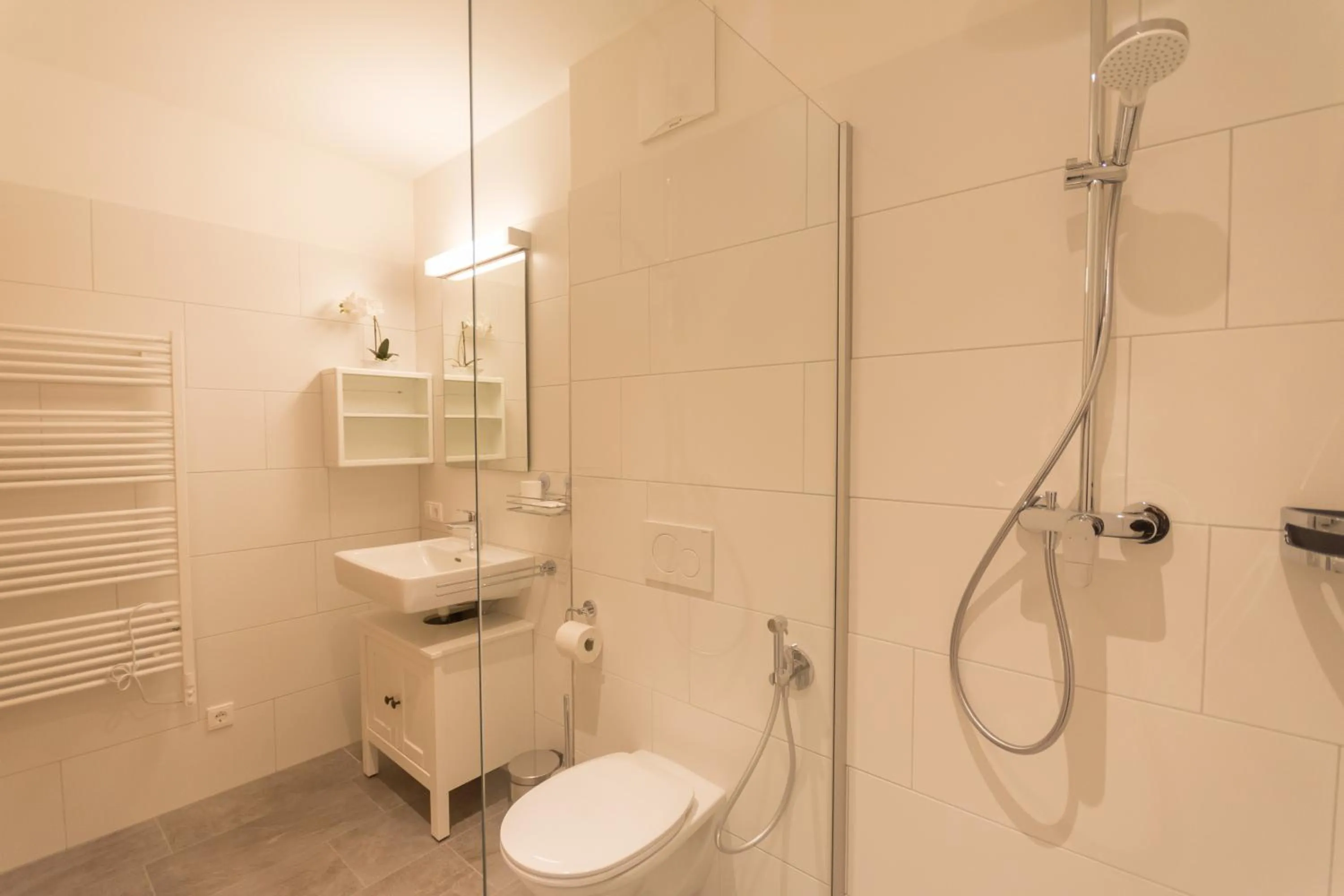 Shower, Bathroom in Schönblick Residence - Absolut Alpine Apartments