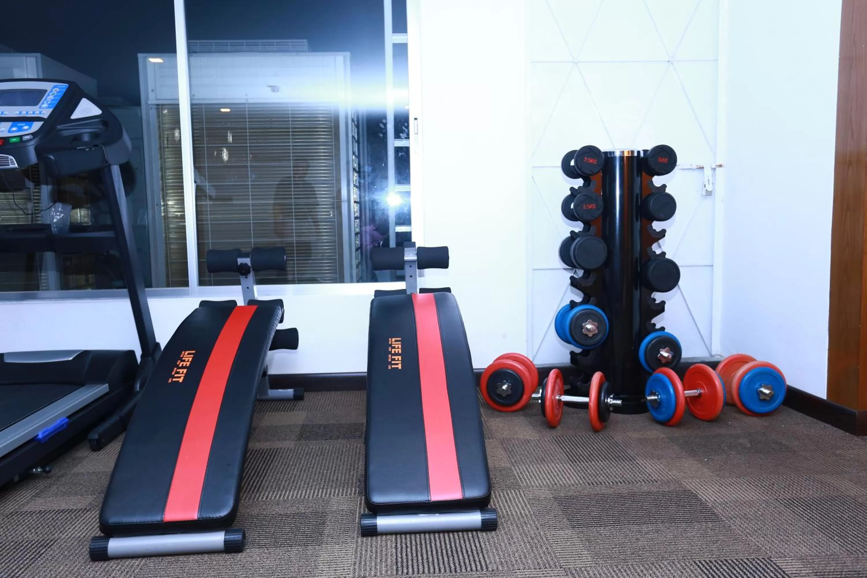 Fitness centre/facilities in Marino Royal Hotel