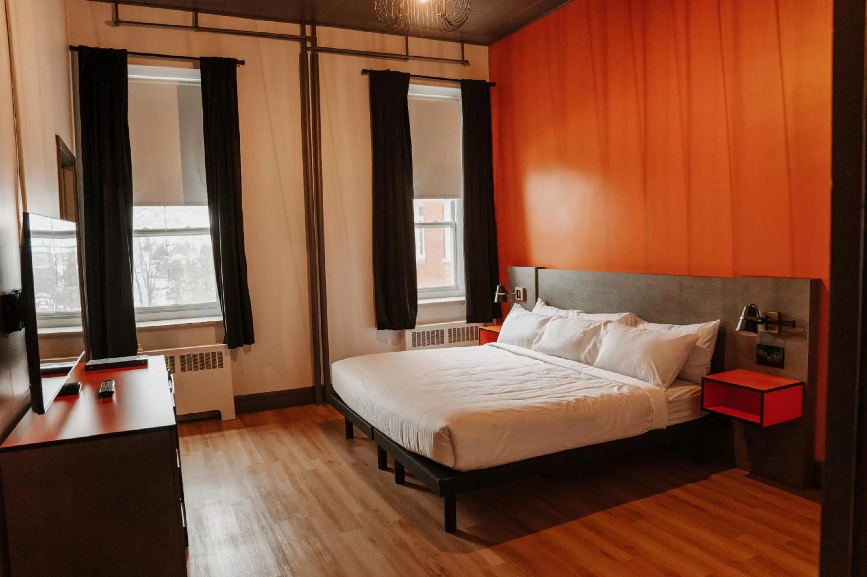 Bed in Hotel Historique Route 66