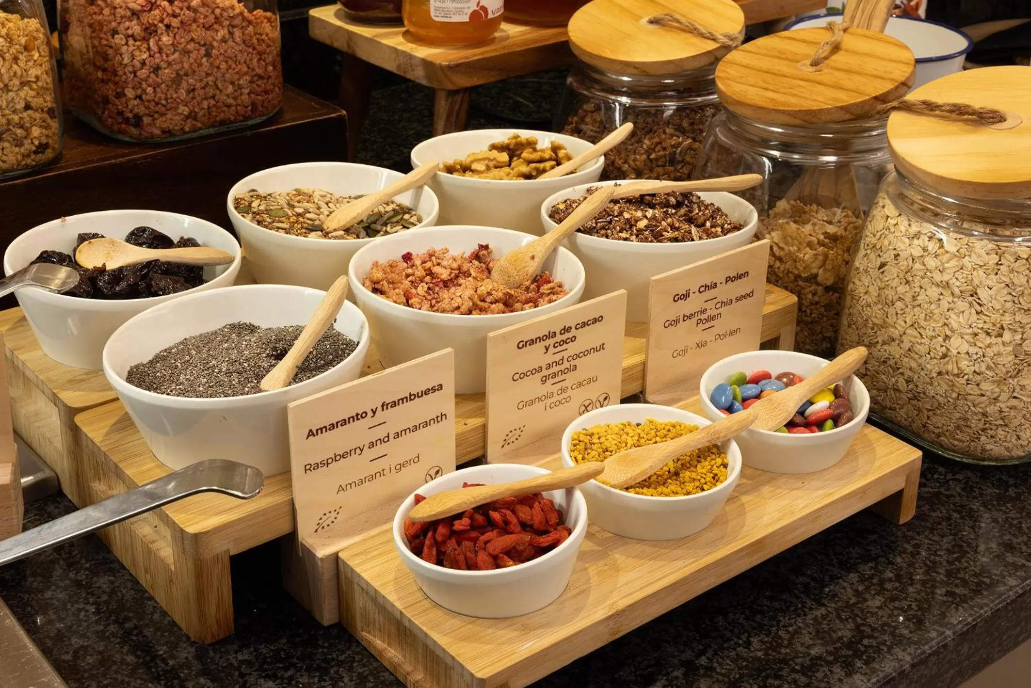 Buffet breakfast in Catalonia Albeniz