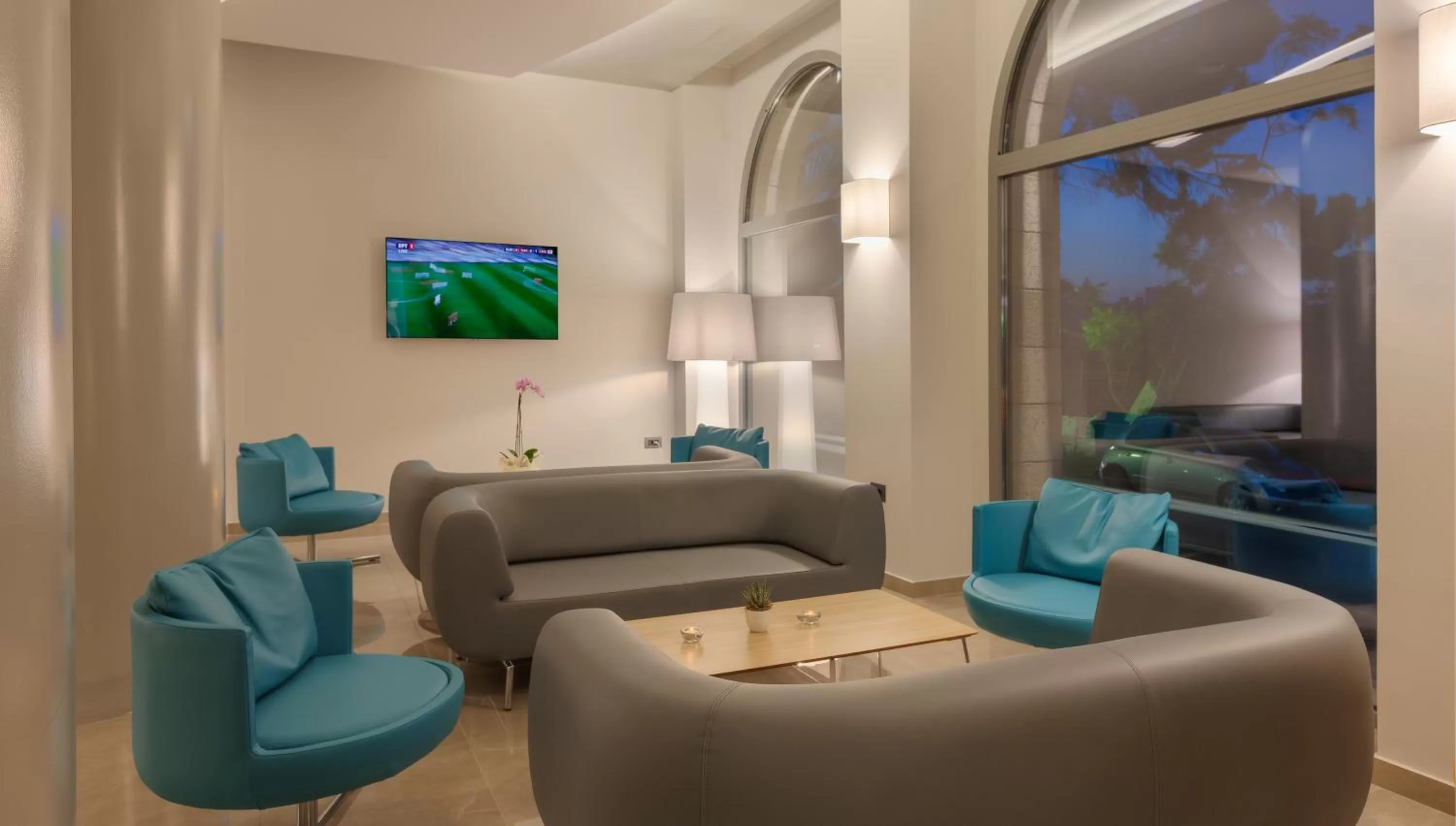 Lobby or reception in Blue Lagoon City Hotel