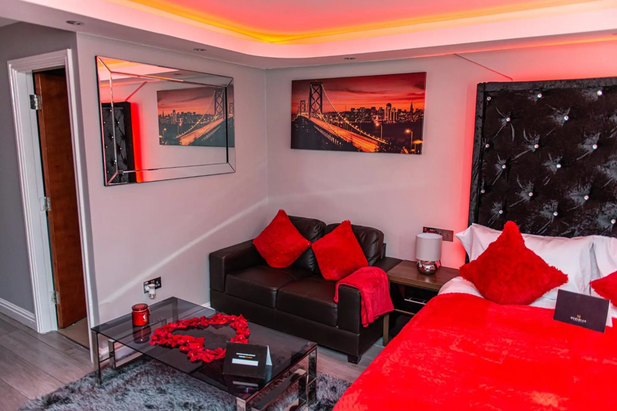 Bed in Meridian Serviced Apartments