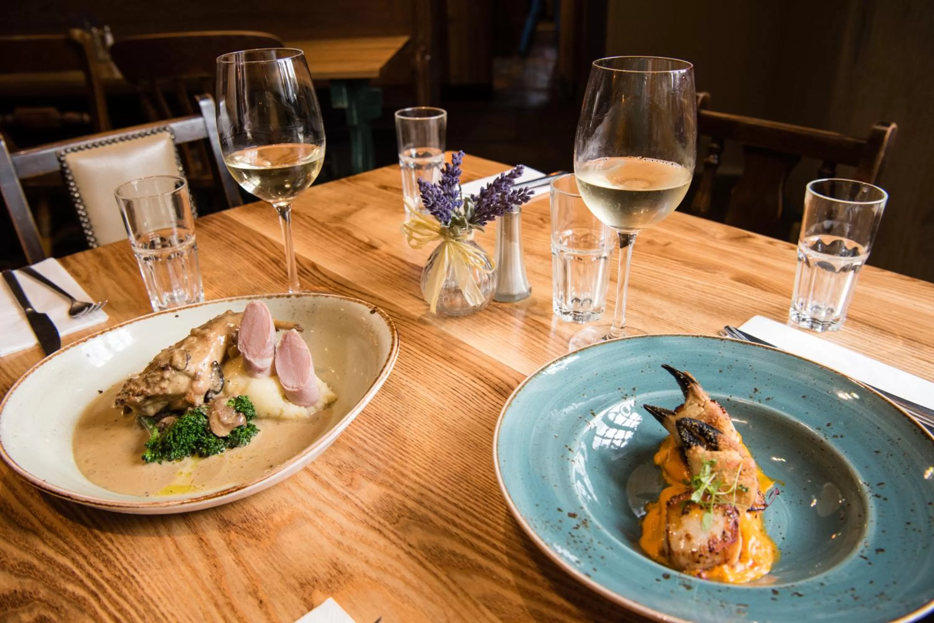 Food and drinks in The Littleton Arms