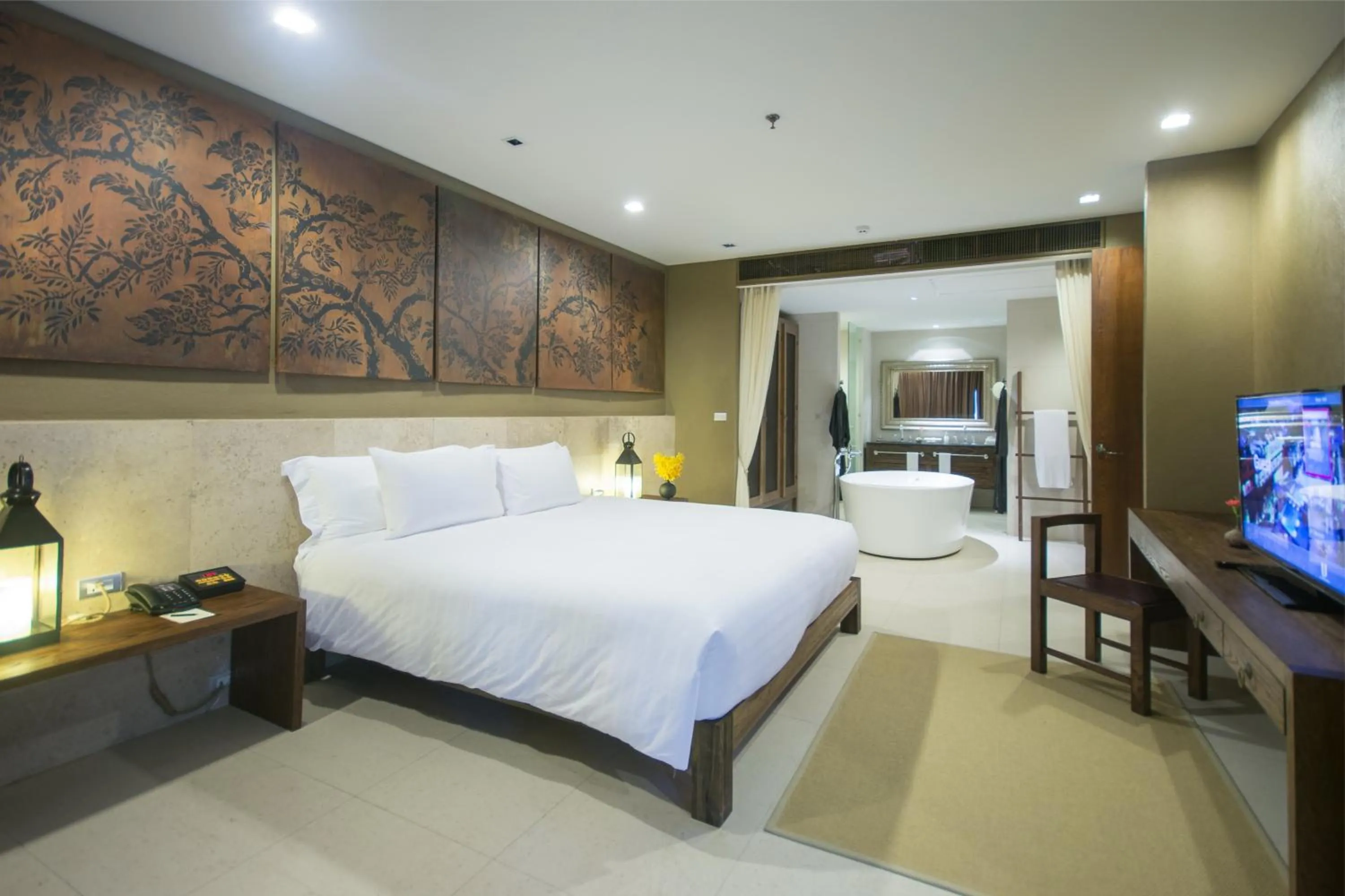 Bed in SUNSURI PHUKET, Nai Harn Beach