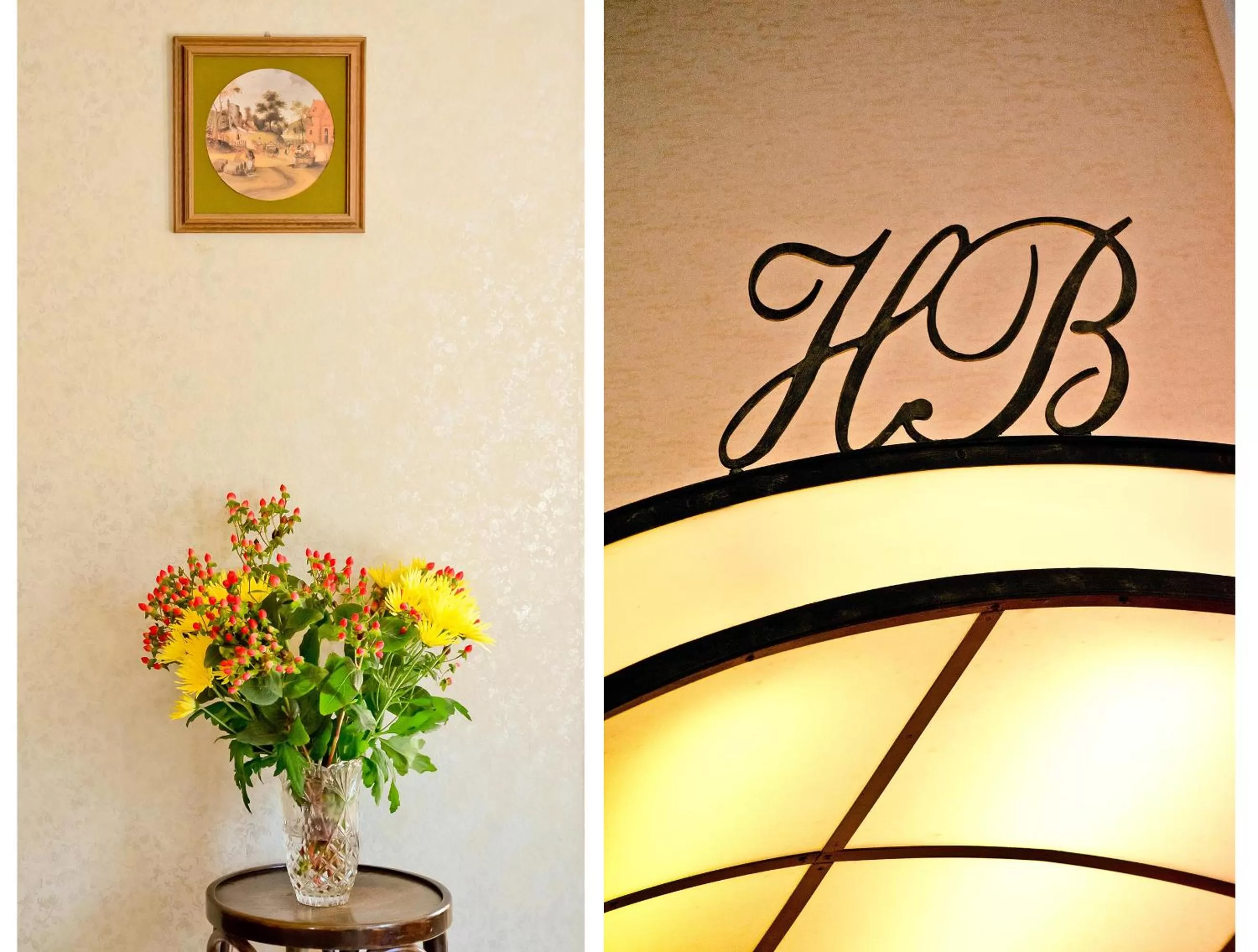 Decorative detail in Hotel Belleville