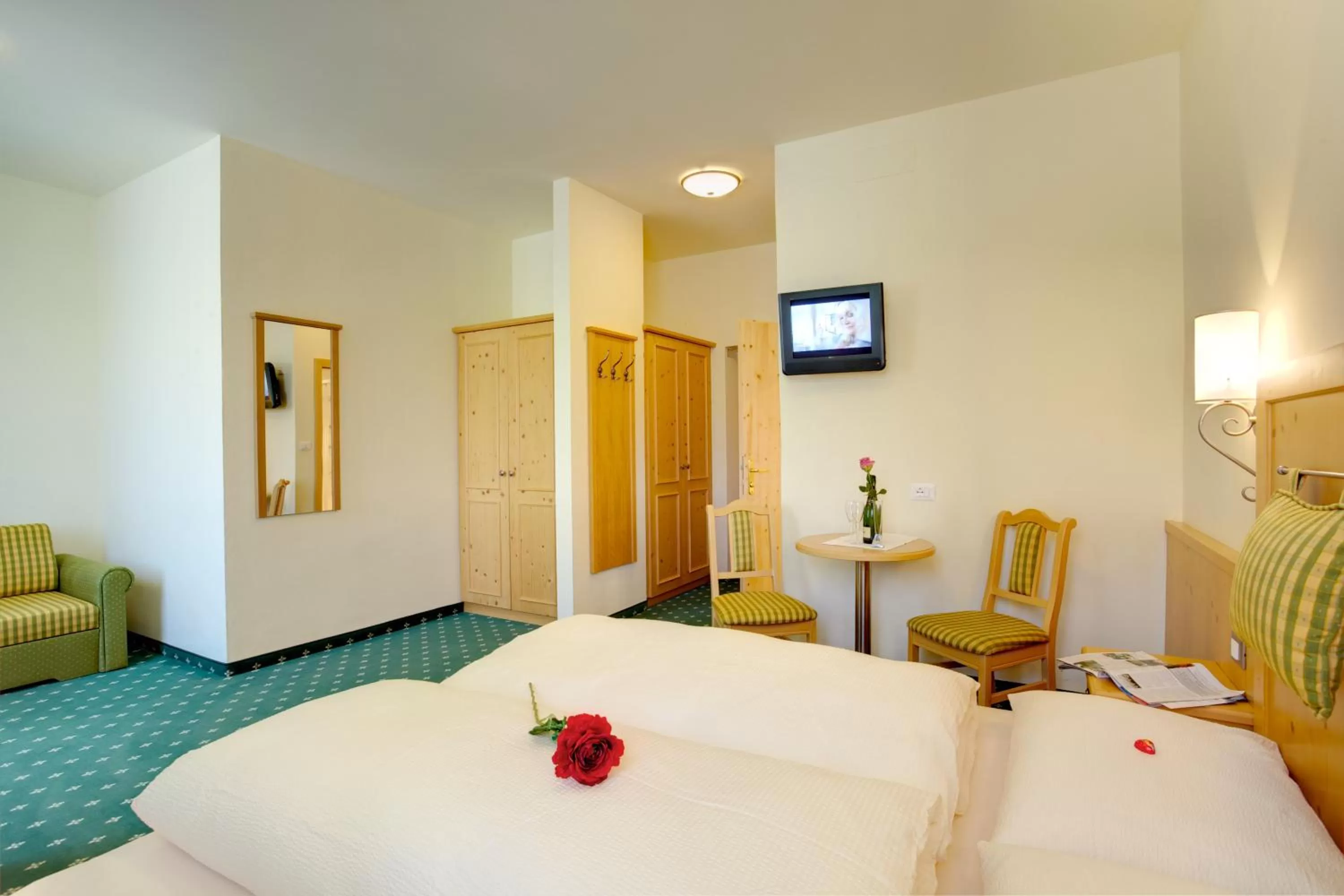 Photo of the whole room, Bed in Hotel Castel Latemar