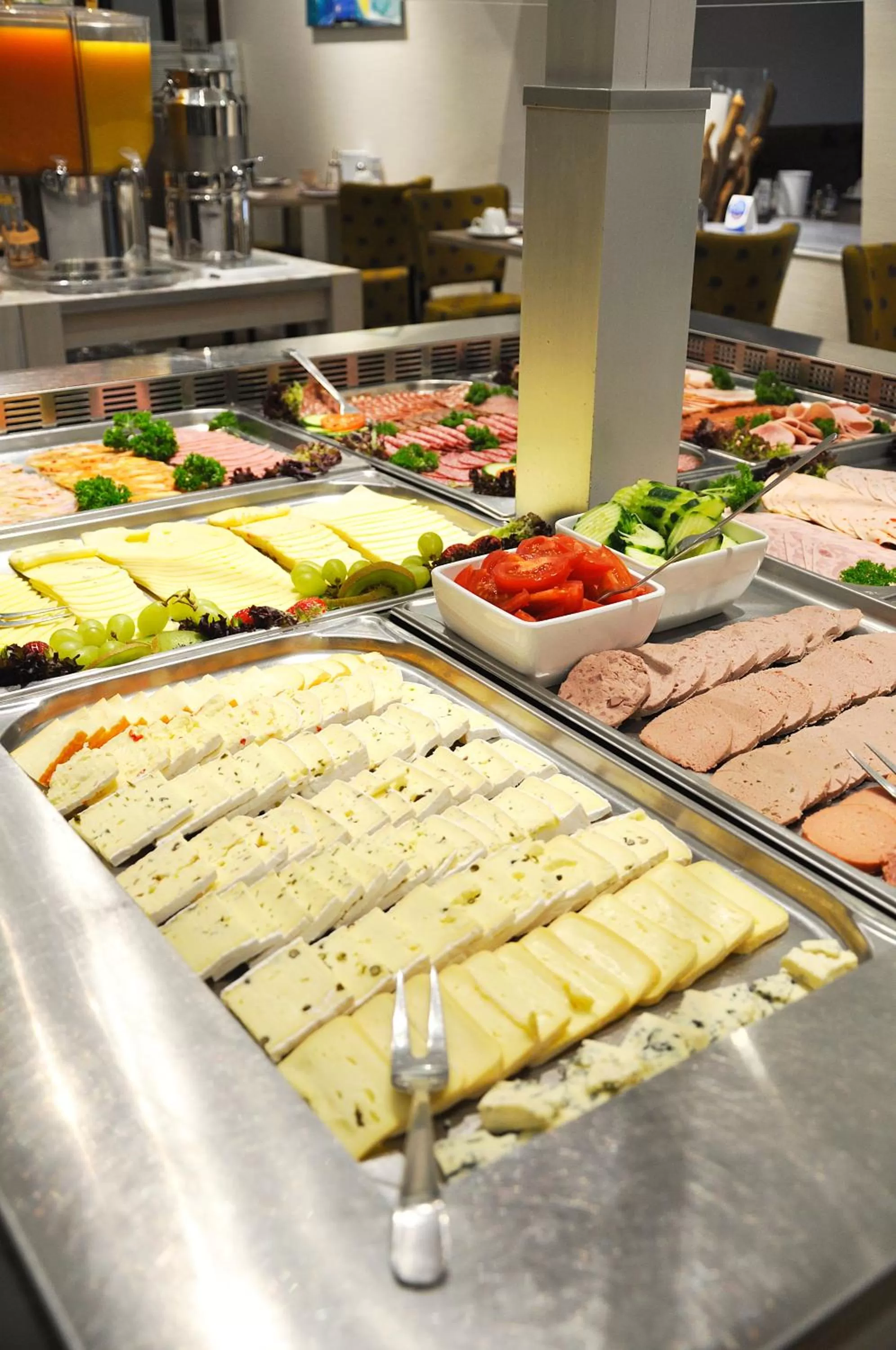 Buffet breakfast in Hotel Atlantik