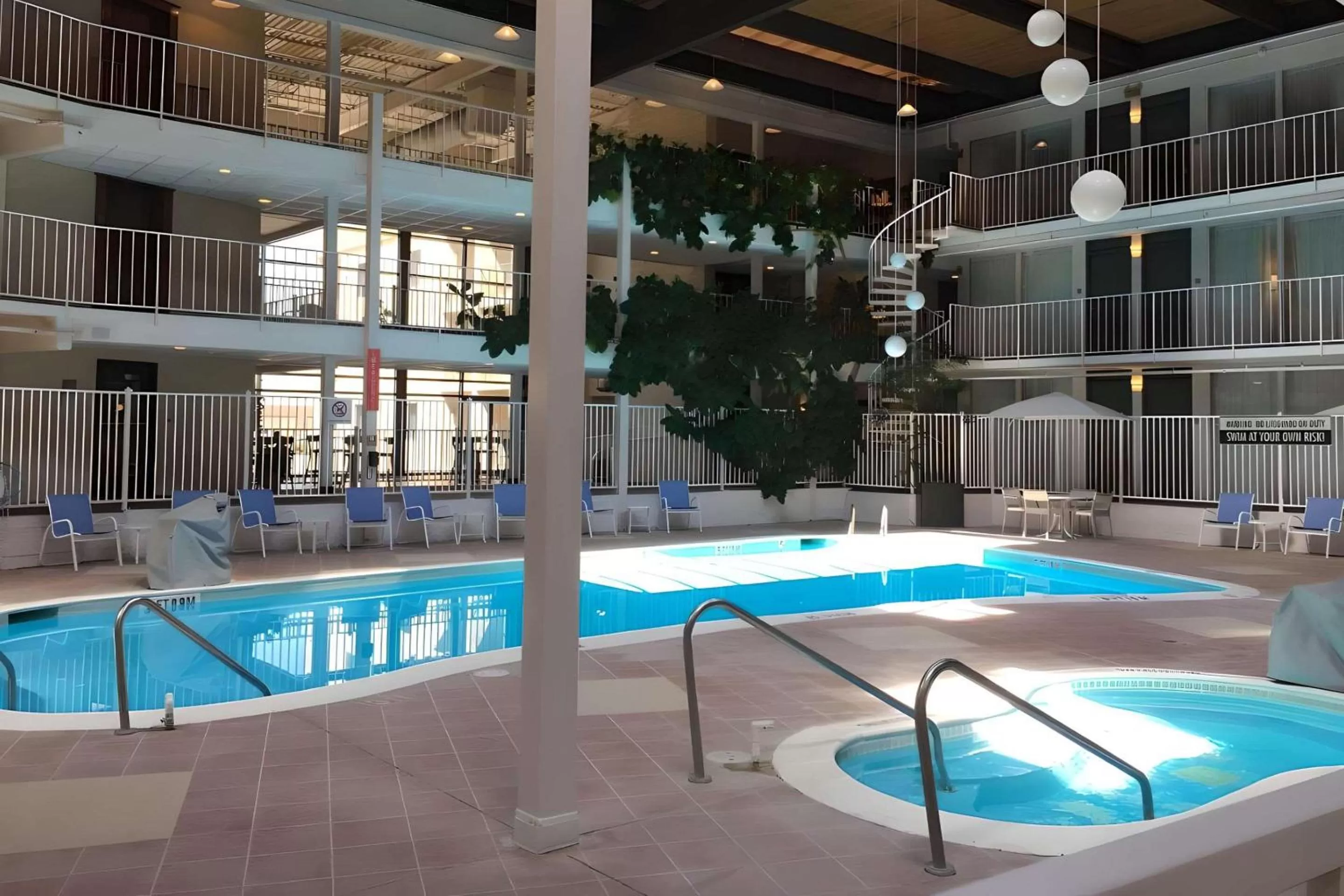Swimming pool in Quality Inn West Lafayette - University Area