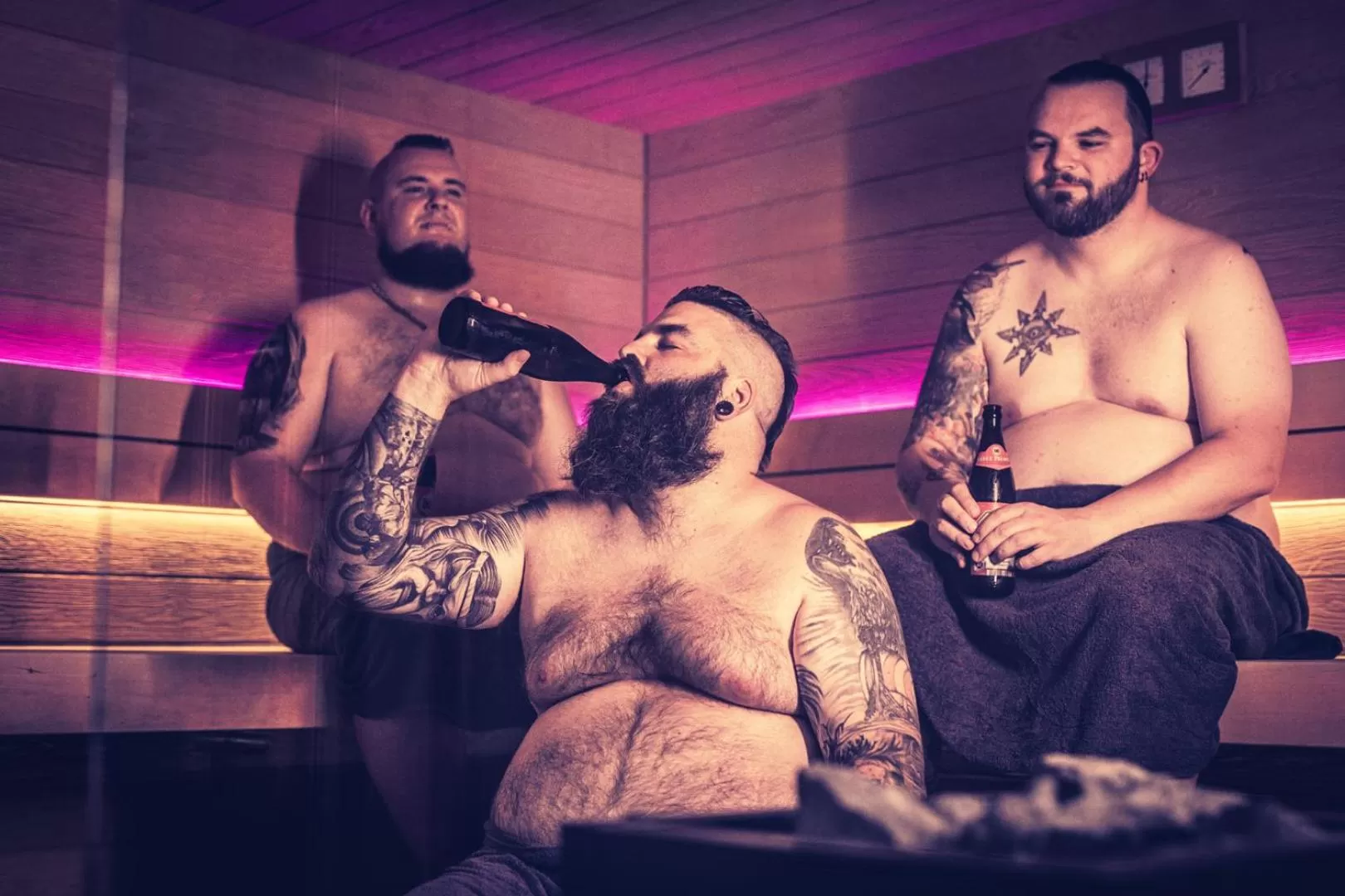 Sauna in Rock&Chill Hotel Falter