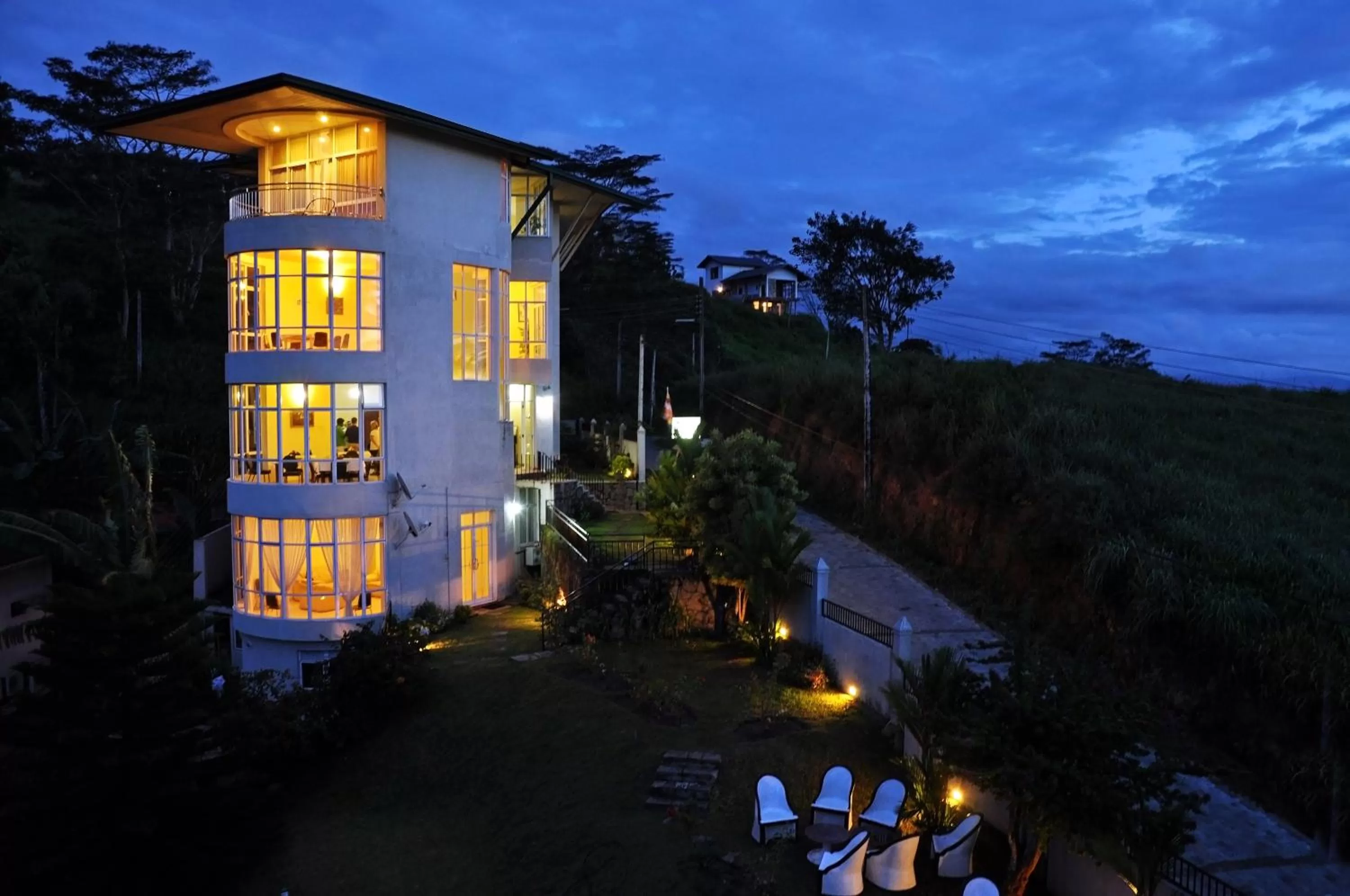 Facade/entrance in Kandyan View Holiday Bungalow free pickup from kandy