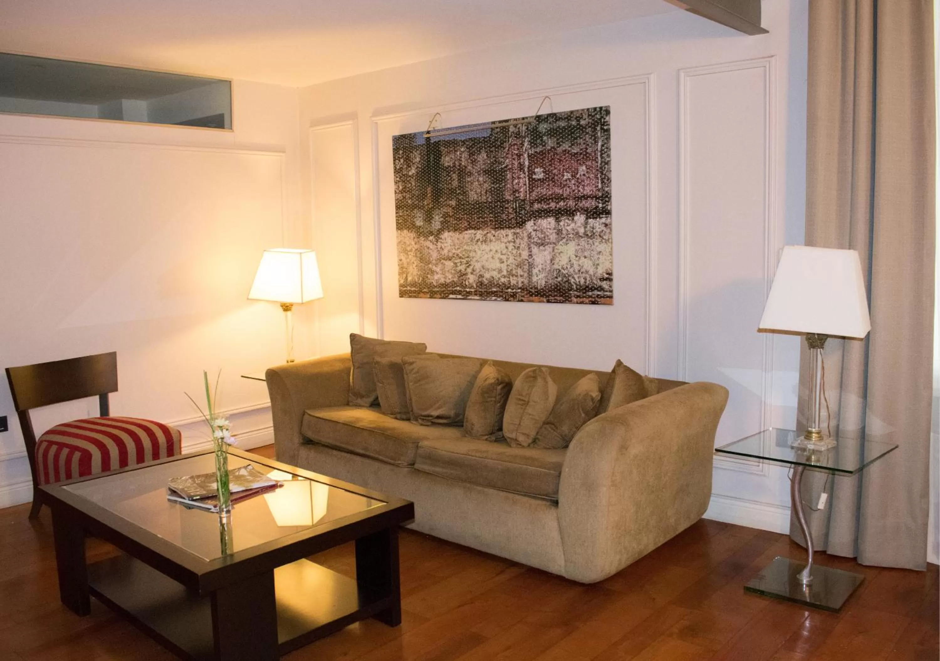 Living room in San Telmo Suites