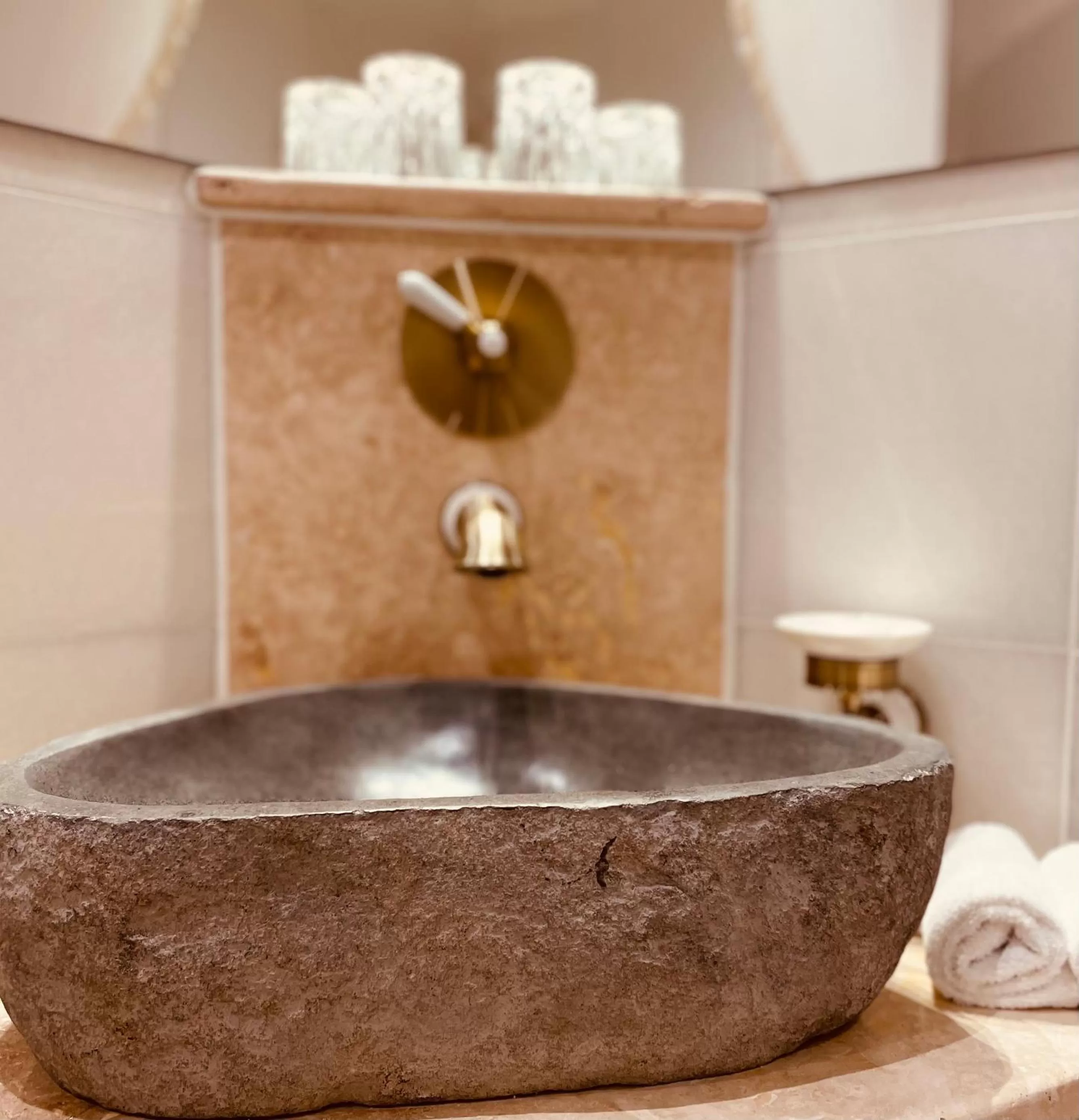 Bathroom in Gasthof Lend-Platzl