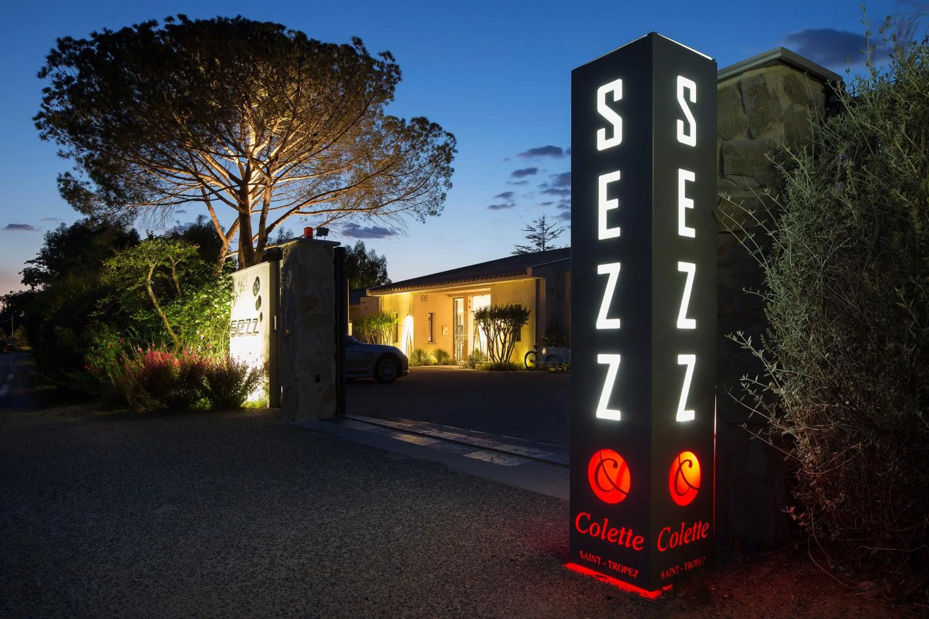 Facade/entrance in Sezz Saint-Tropez