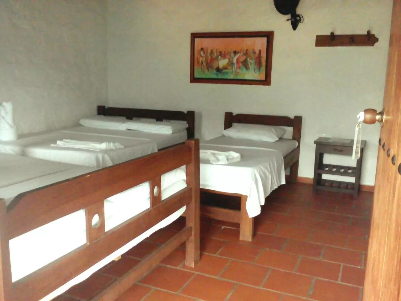 Bed in Hotel Terrazas de la Candelaria
