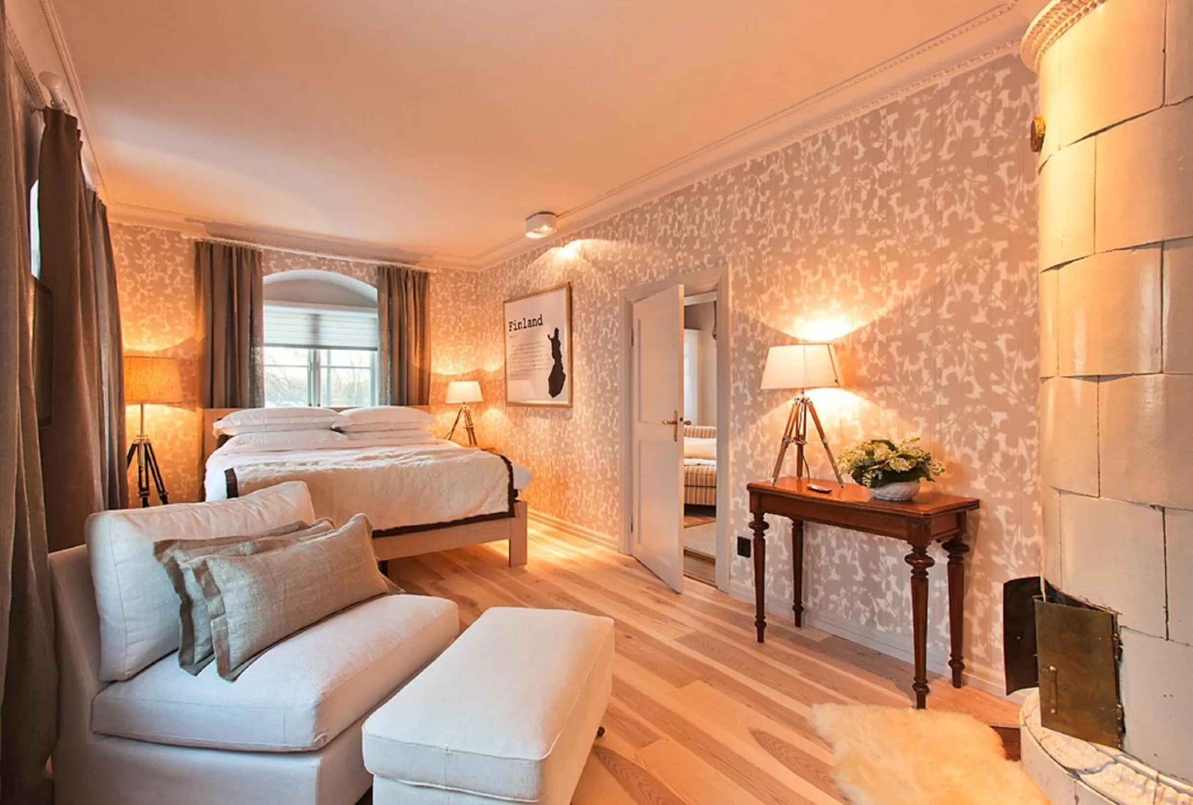 Photo of the whole room, Bed in Hesselby Slott