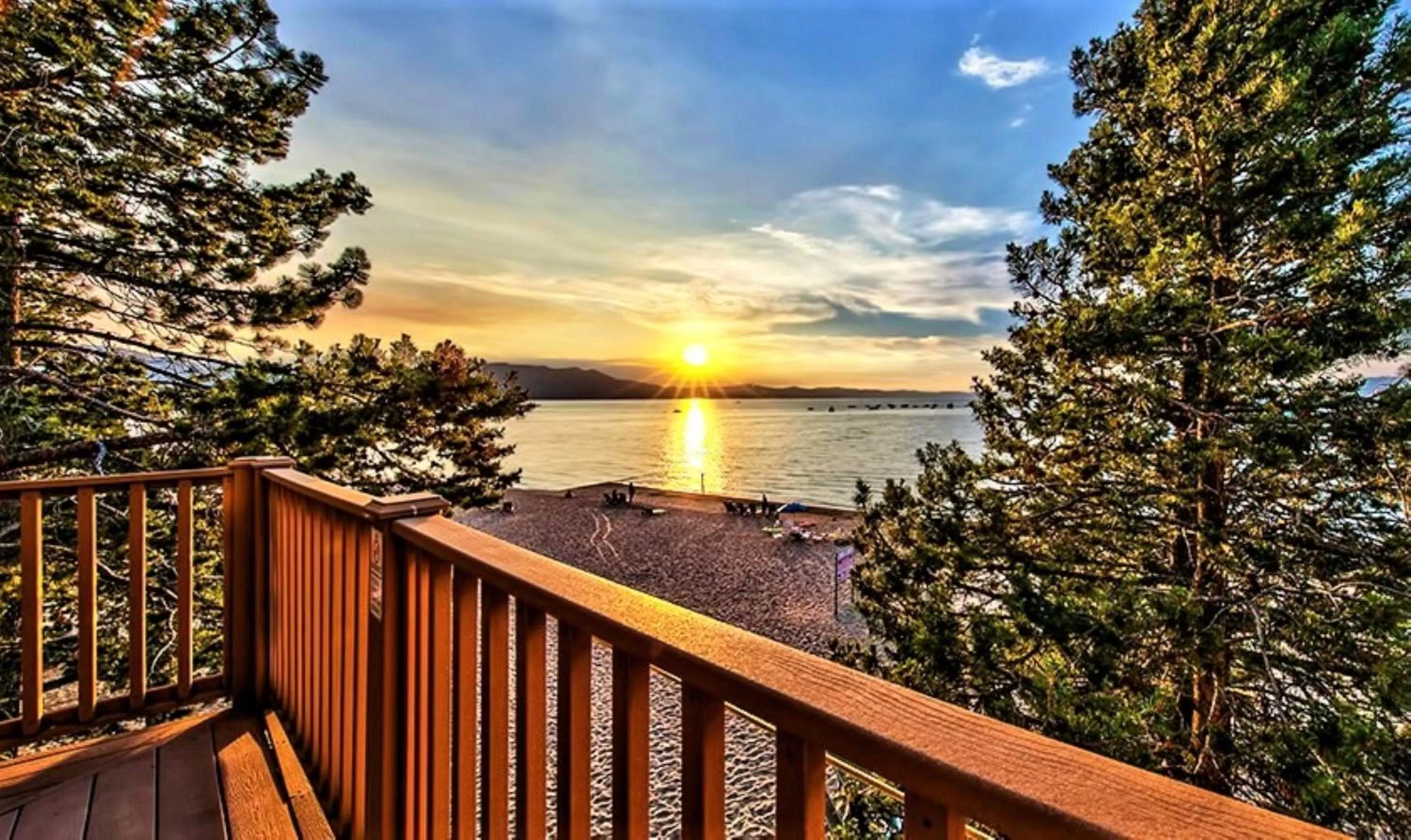 Patio in The Tahoe Beach & Ski Club Owners Association