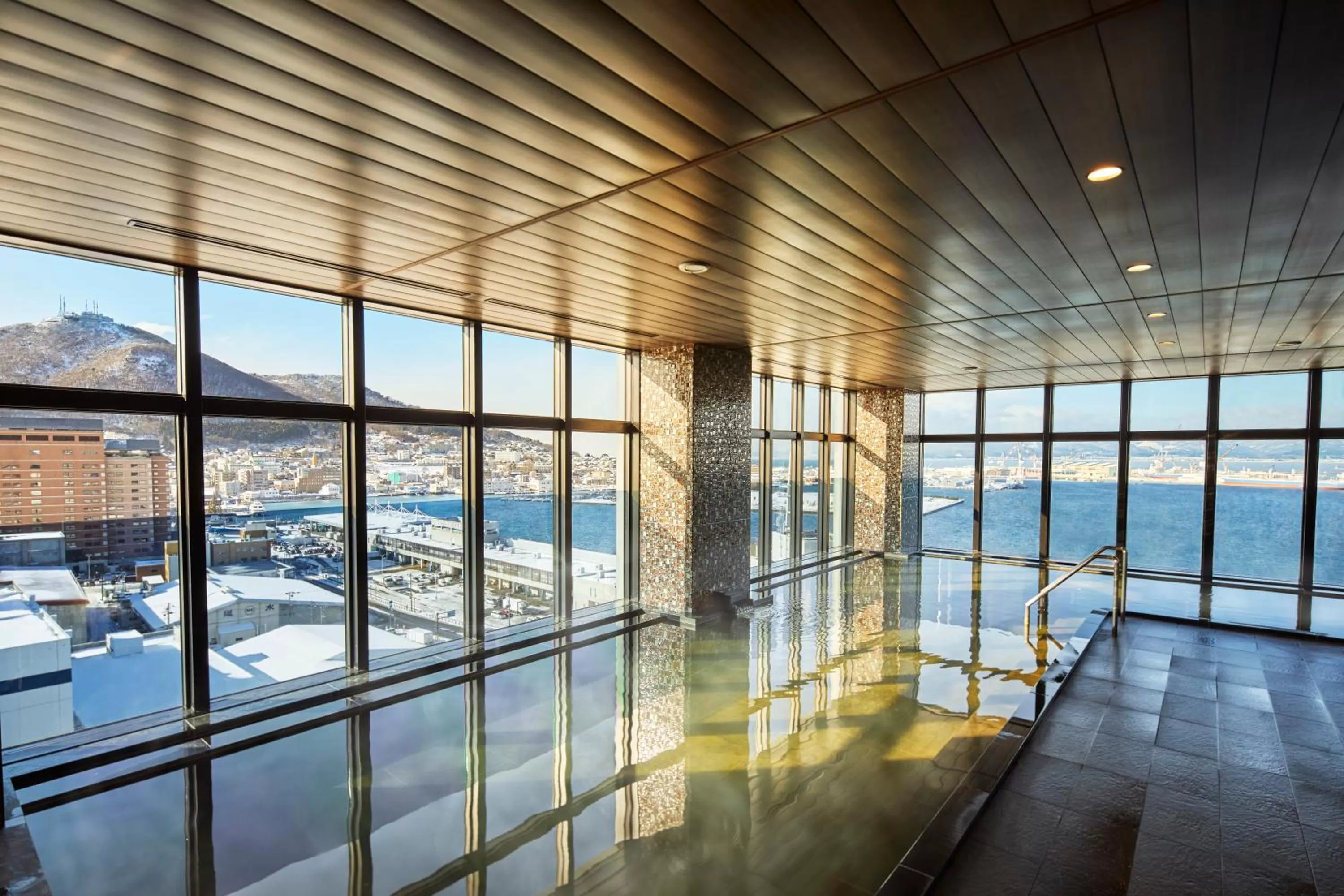 Hot Spring Bath in Hakodate Kokusai Hotel