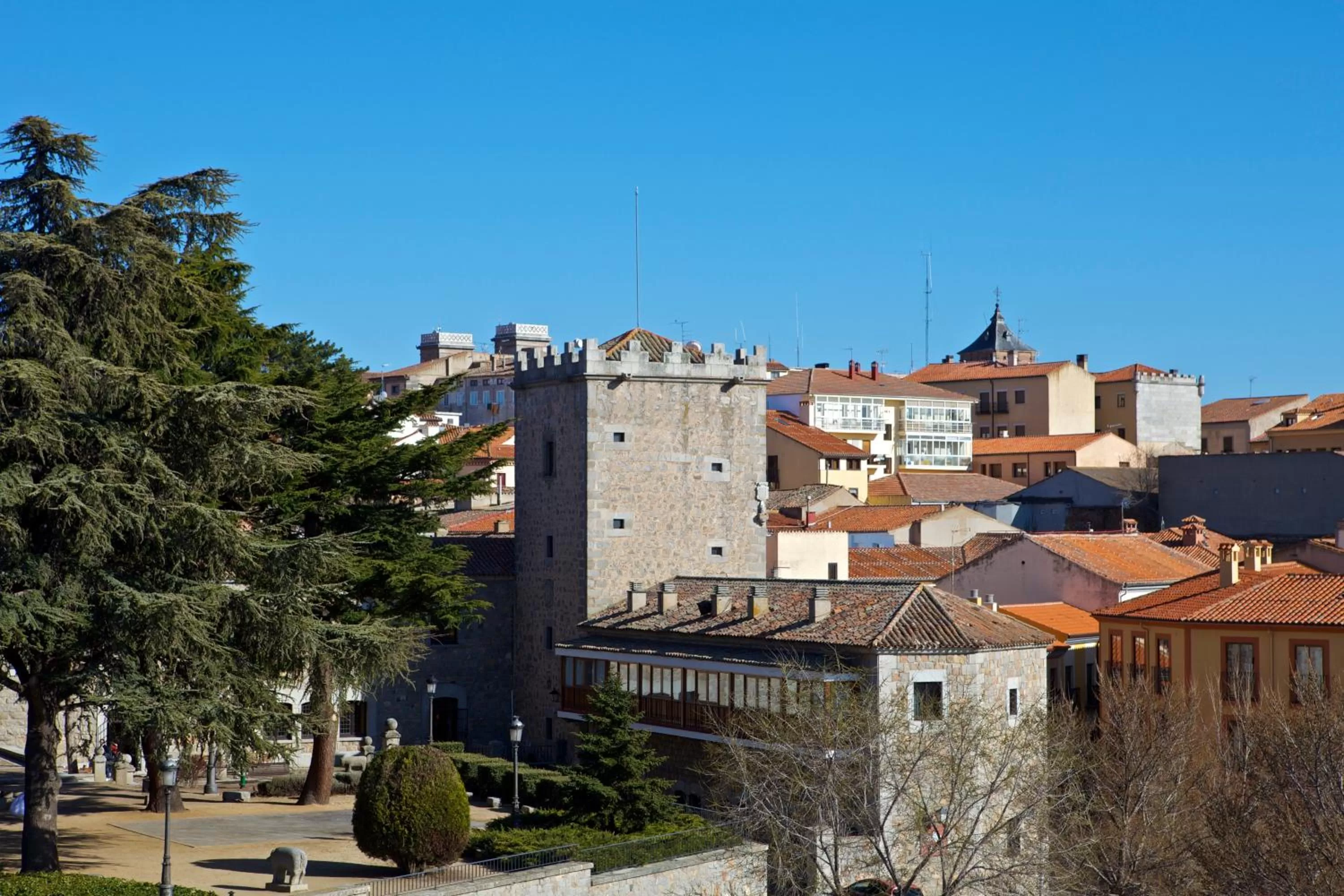 Facade/entrance in Parador de Ávila