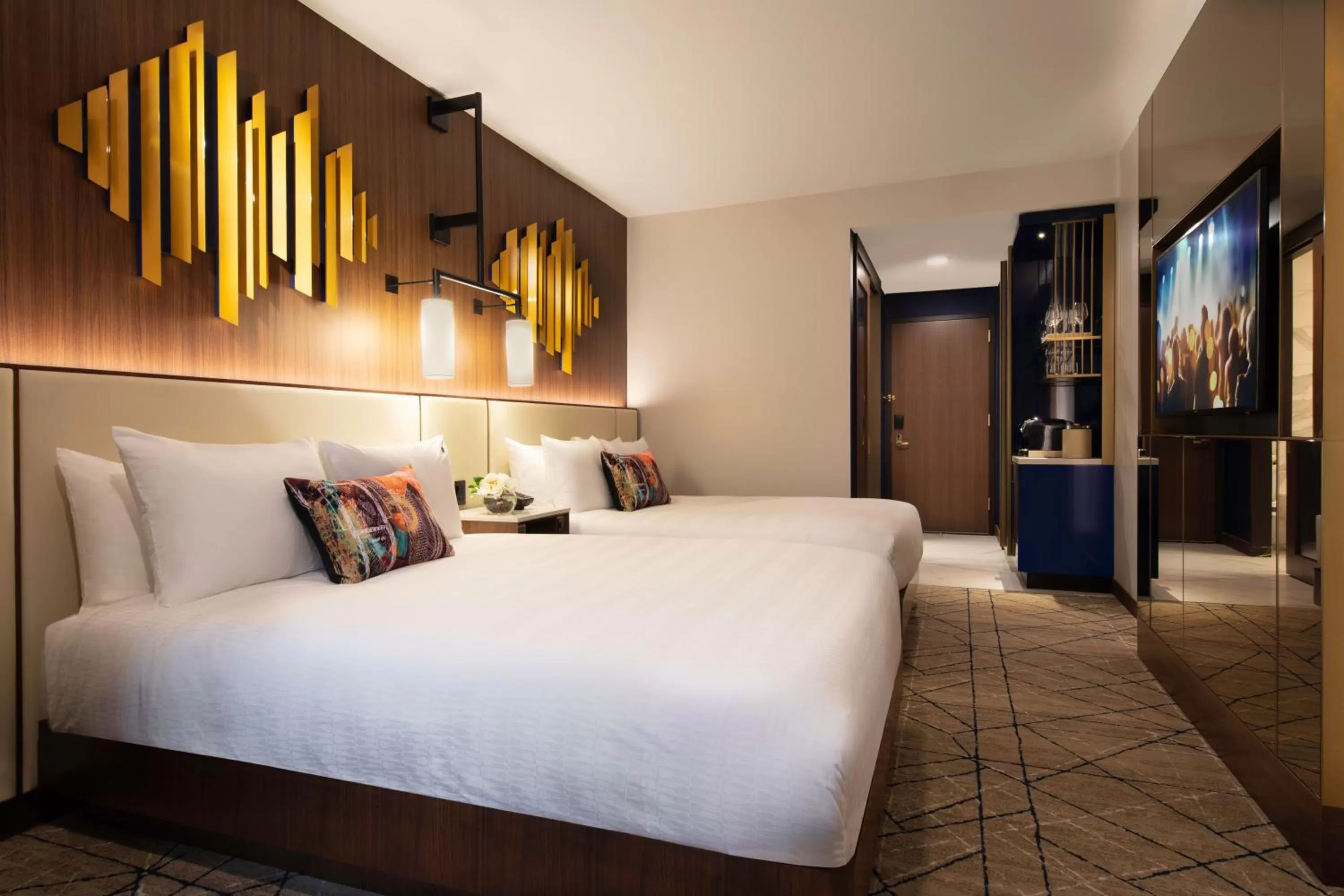 Bed in Hard Rock Hotel New York