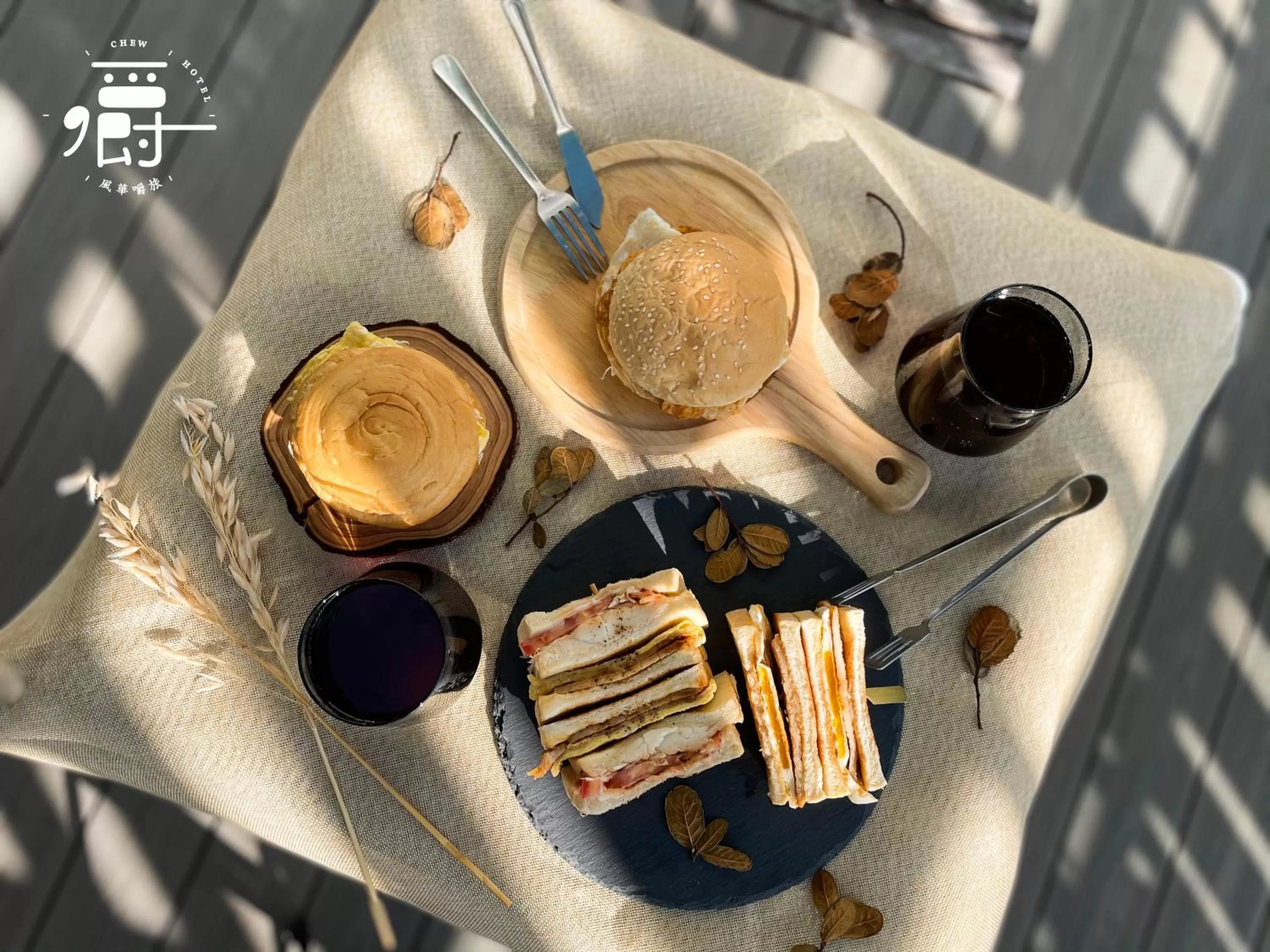 Food close-up in Aroma Chew Hotel