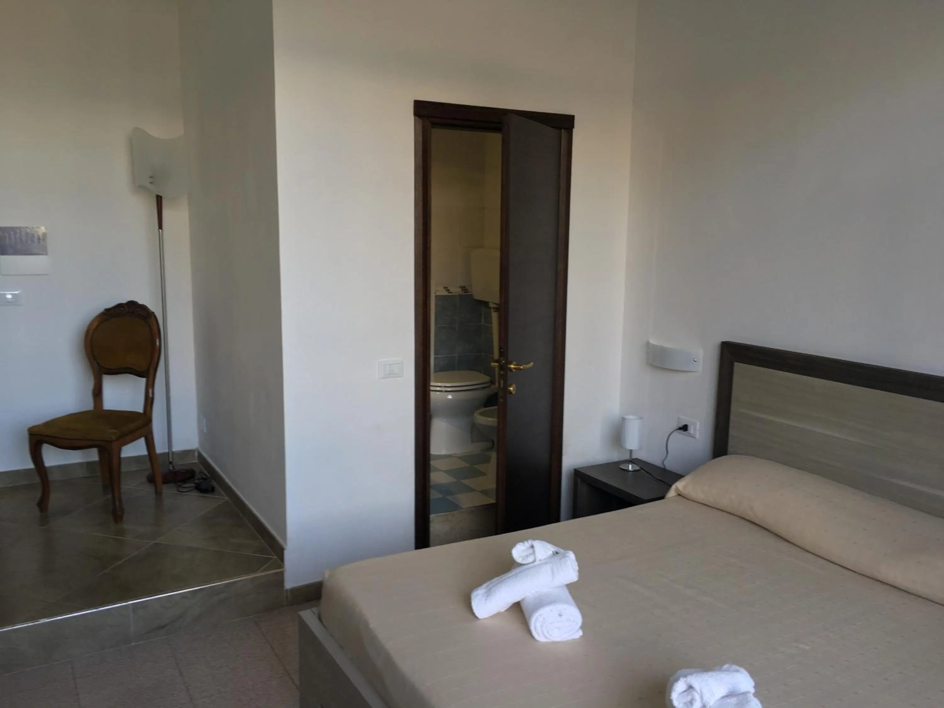 Bed in Hotel Virgilio