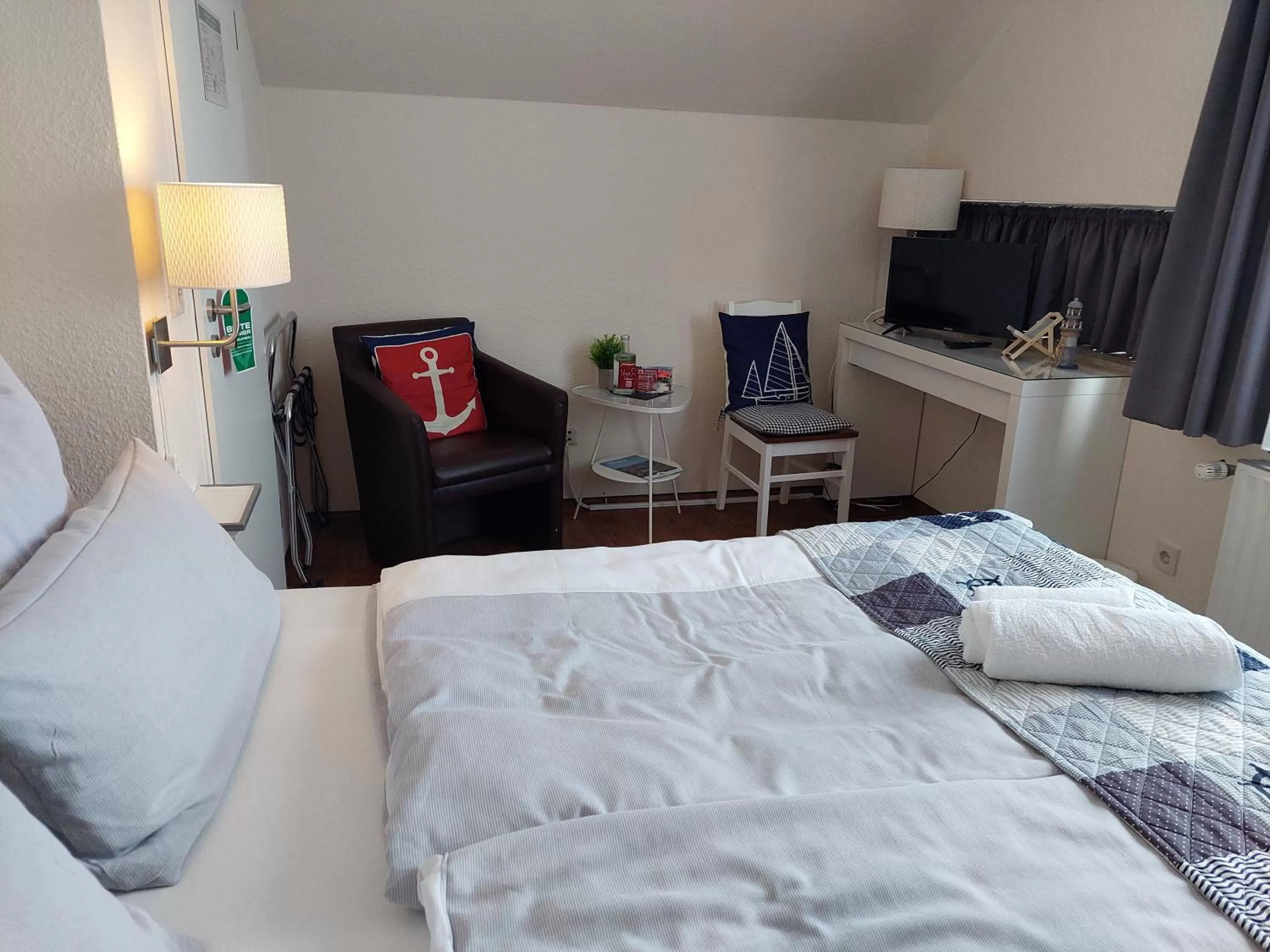 Bed in Hotel Rosmarin