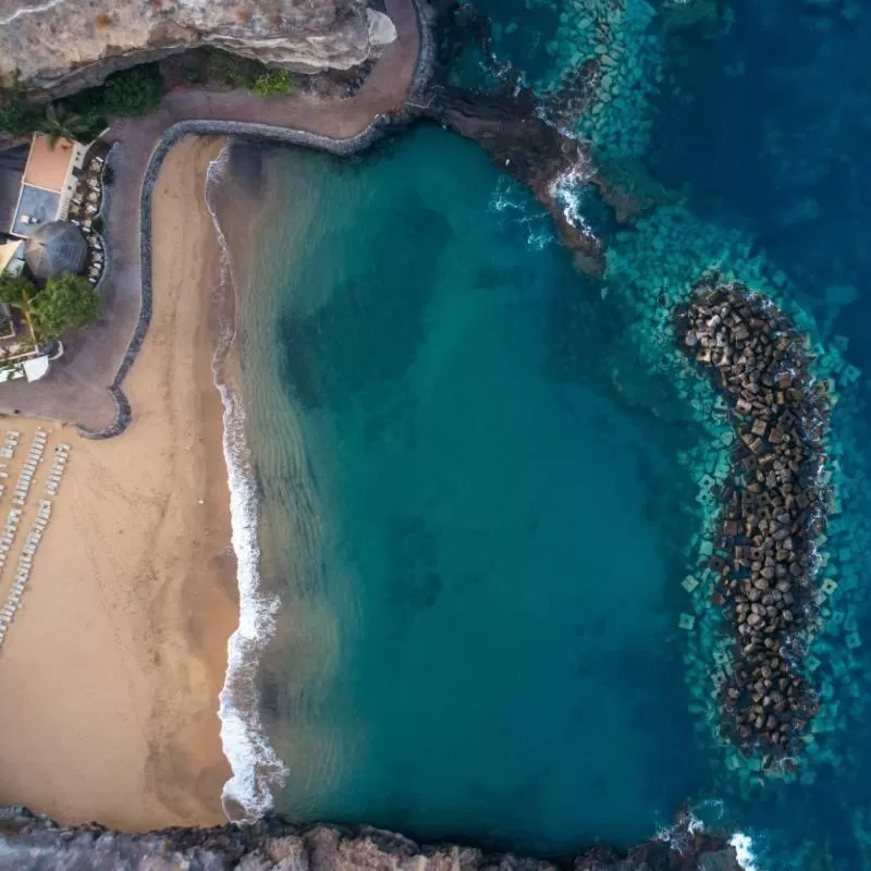 Bird's eye view in Los Jardines de Abama Suites & Villas