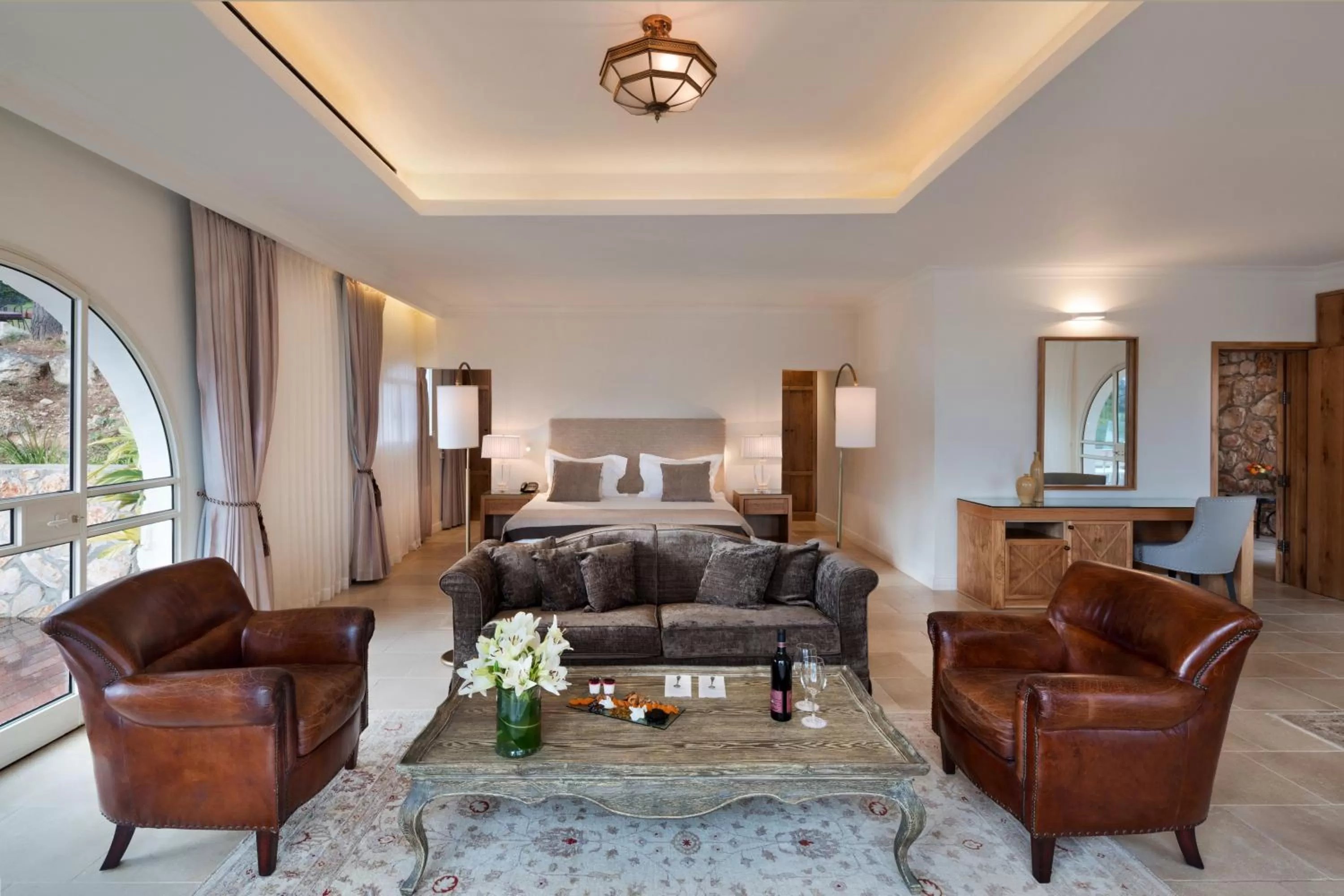 Bed in Herbert Samuel Bayit Bagalil Boutique