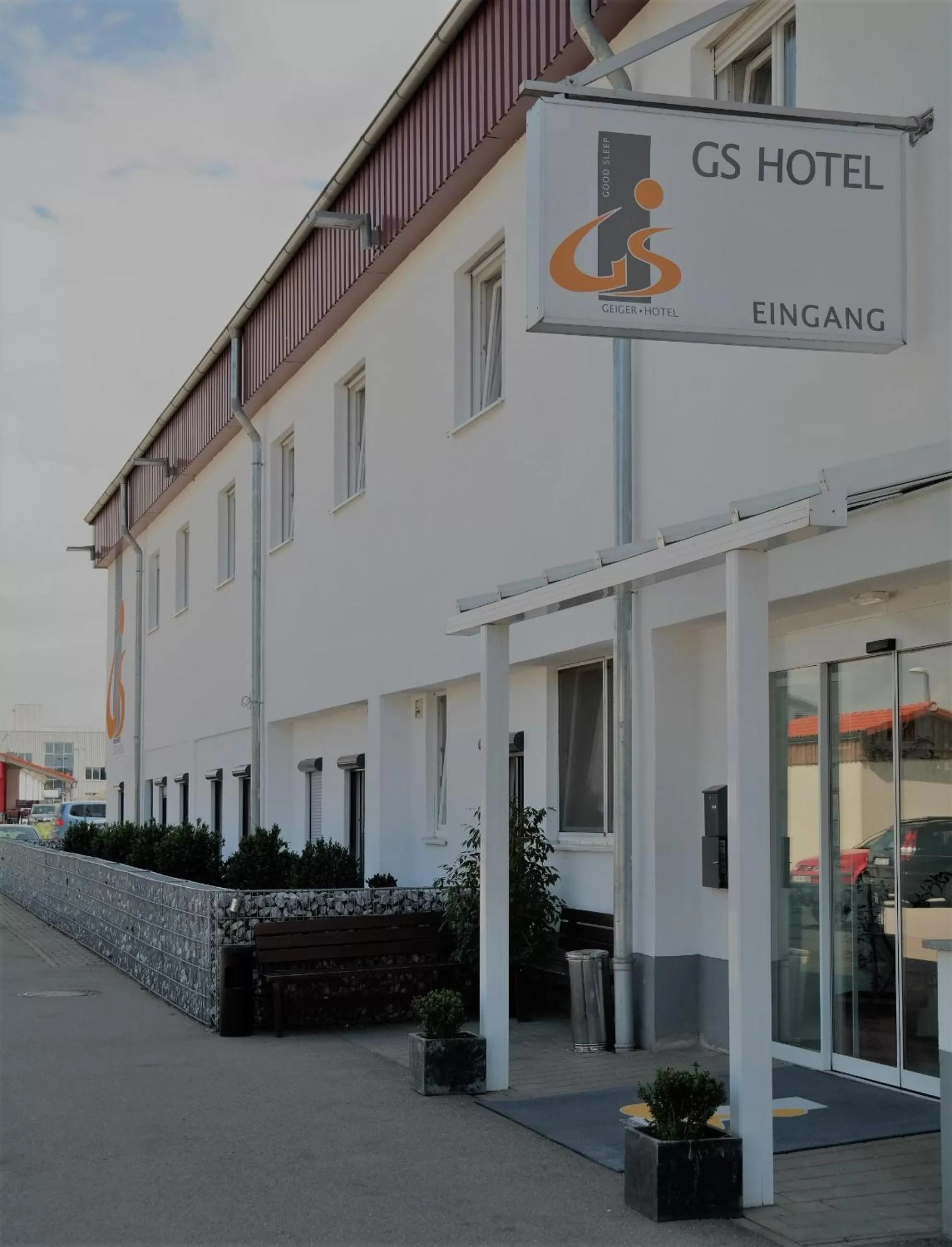 Facade/entrance in GS Hotel Mindelheim