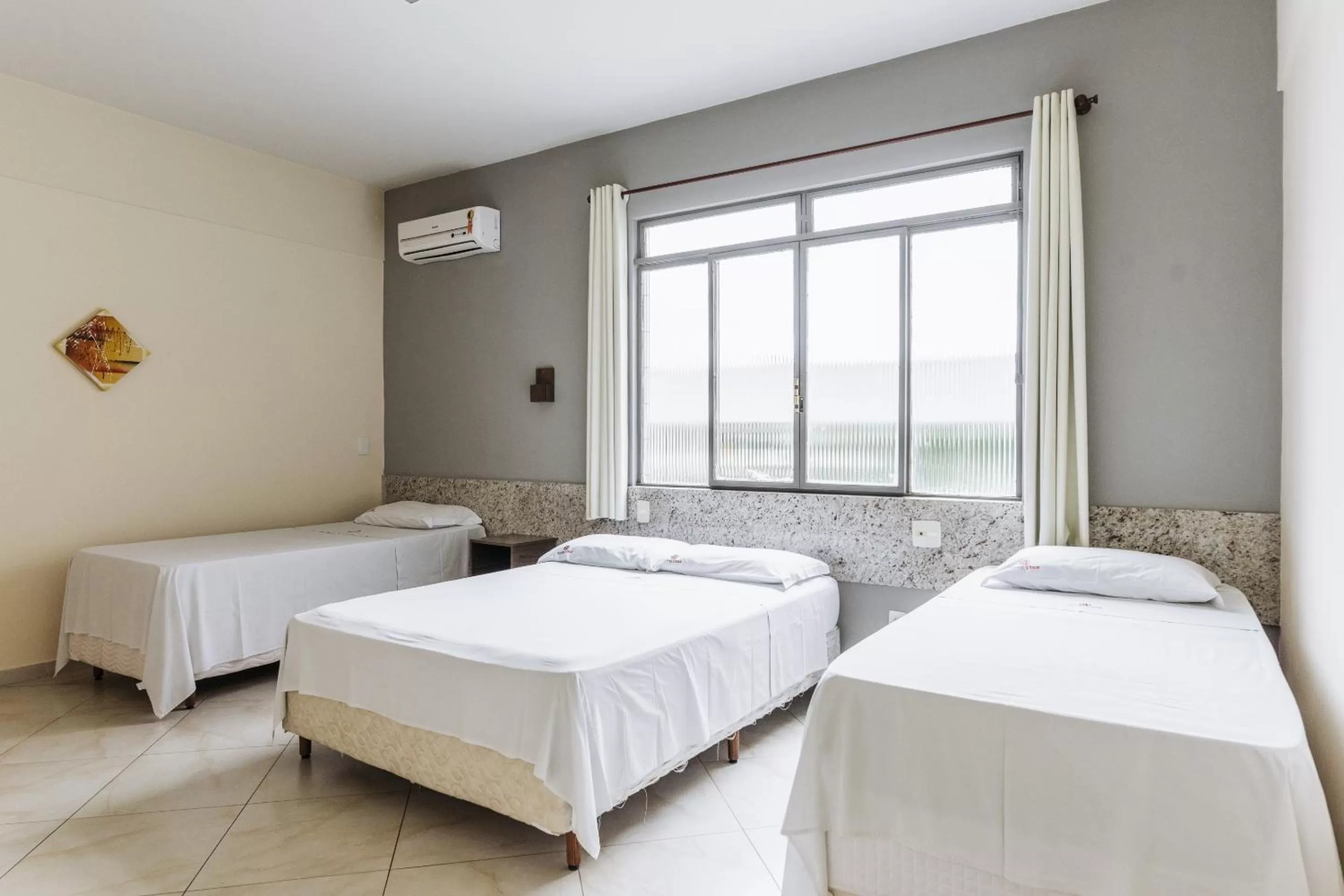 Bedroom, Bed in Hotel Líder