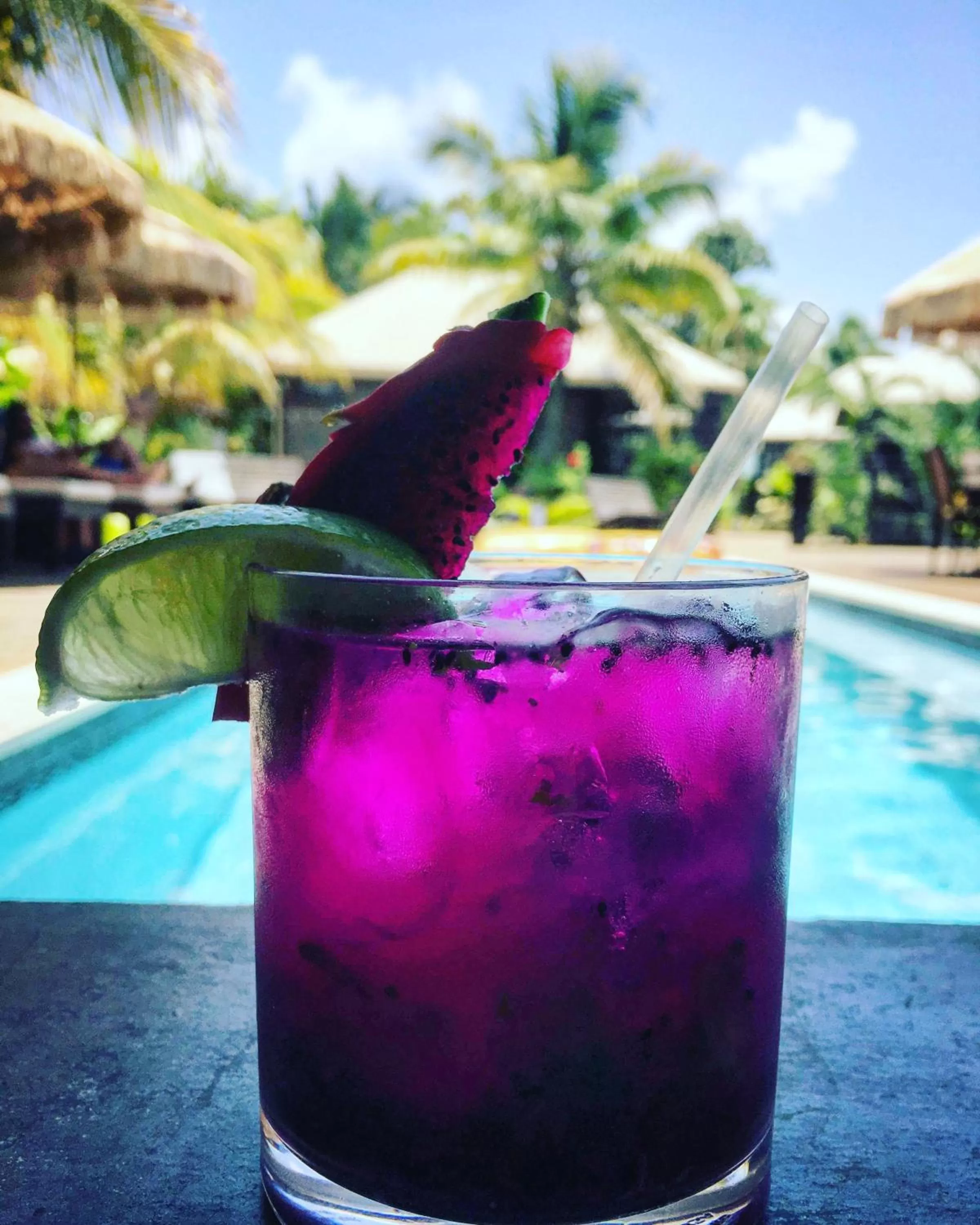 Alcoholic drinks in PUR Boutique Cabanas, Adults Only