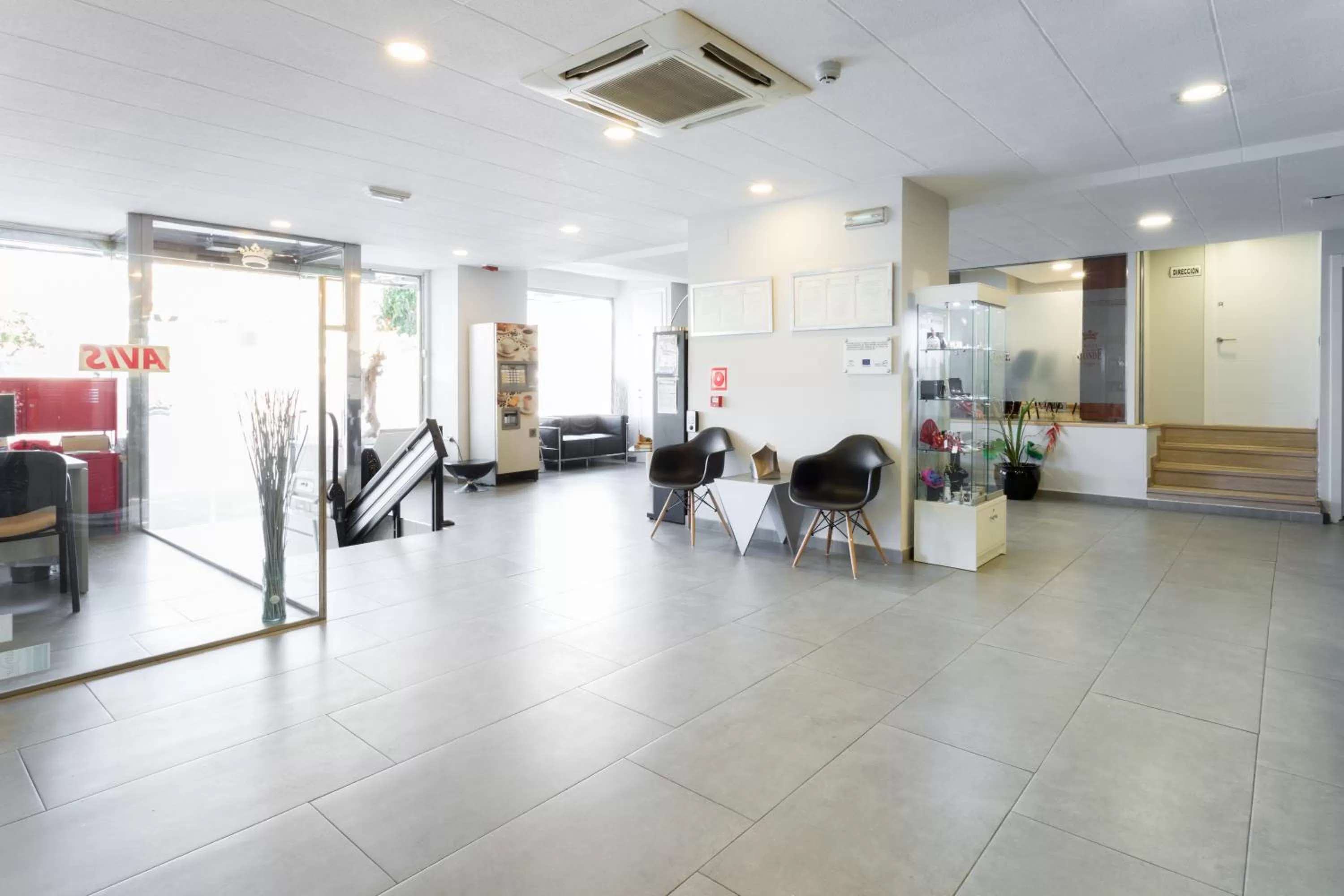 Lobby or reception in Hotel Familia Conde