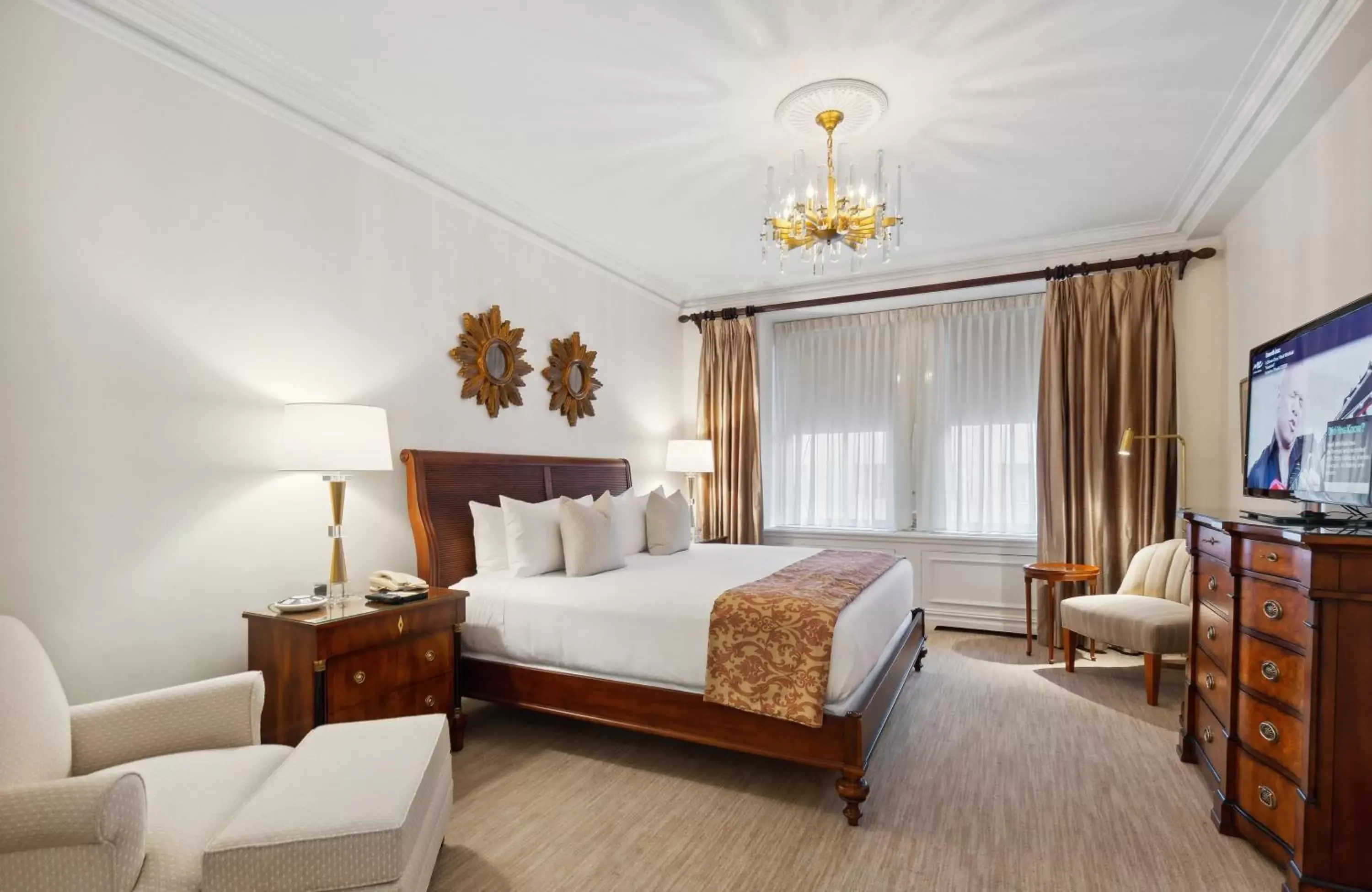 Interior King Suite in The Sherry Netherland Interior King Suite in The Sherry Netherland