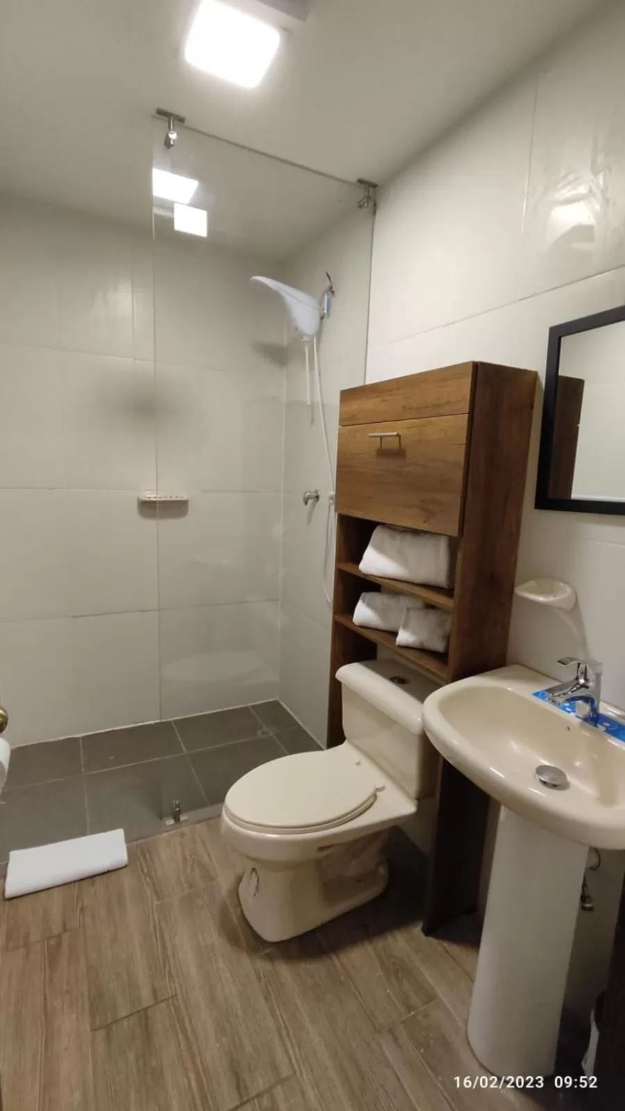 Bathroom in Apart Cayambe