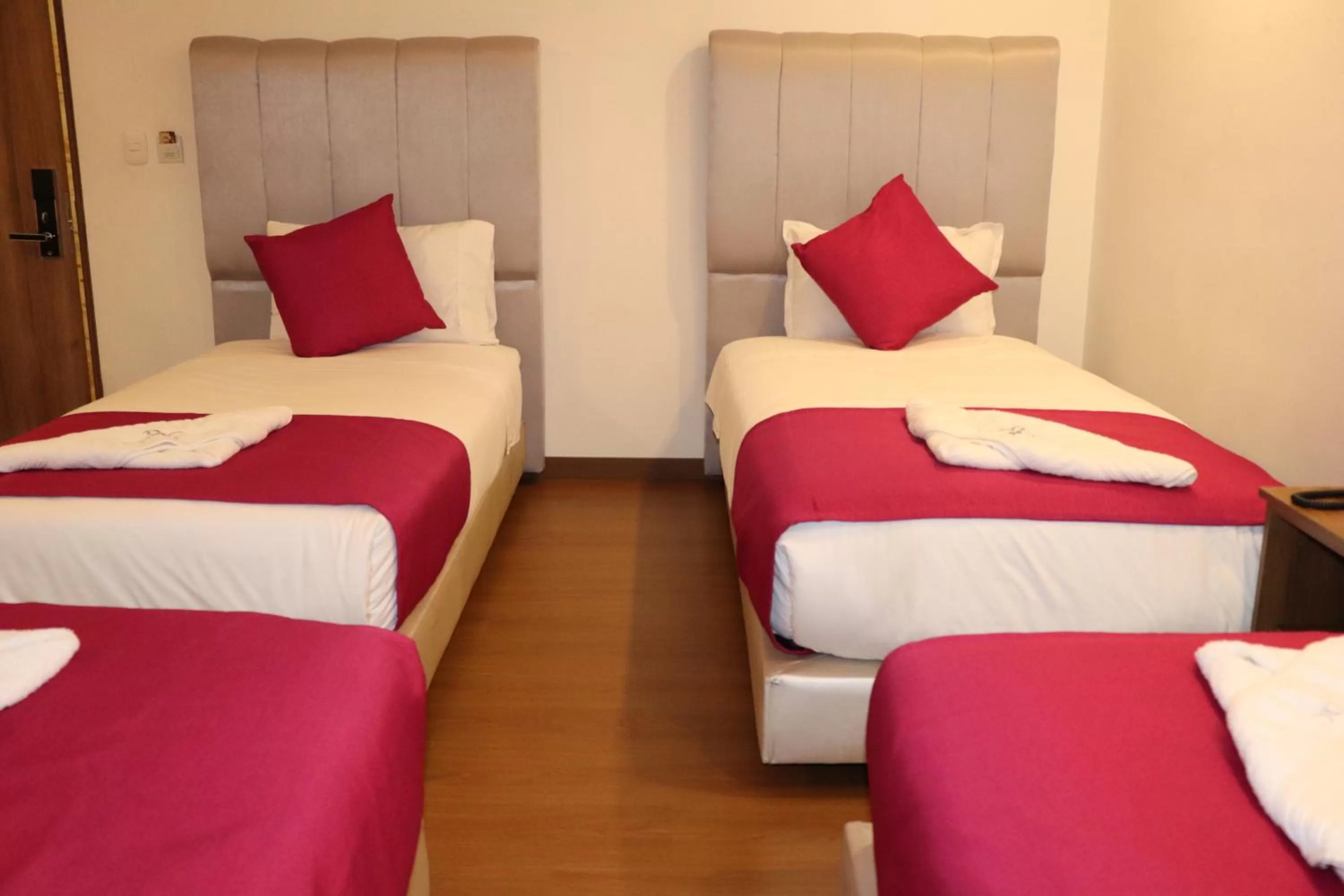 Bed in Hotel Bogota DC