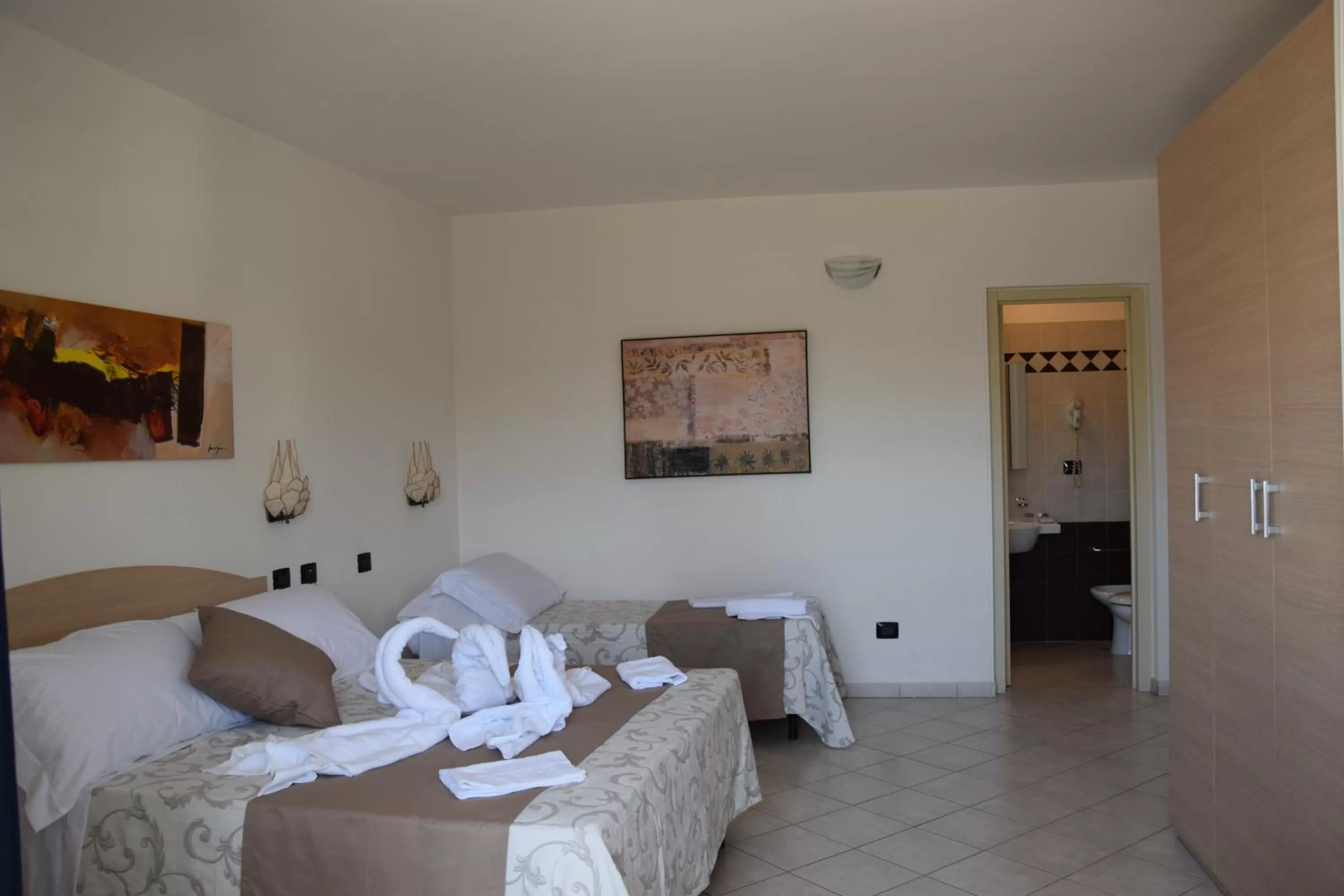 Bed in Hotel Profumo Di Mare