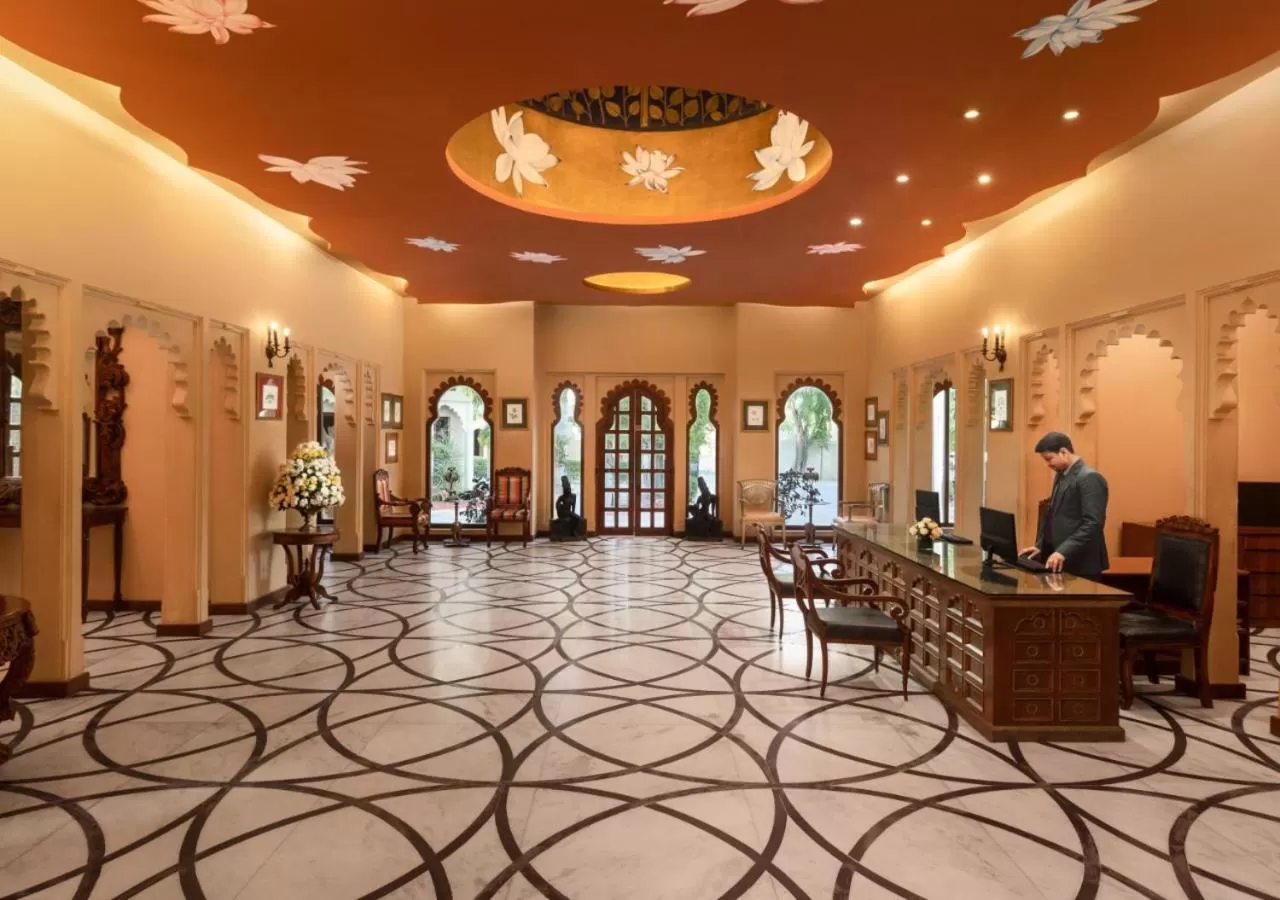 Lobby or reception in jüSTa Rajputana Resort & Convention Centre, Udaipur