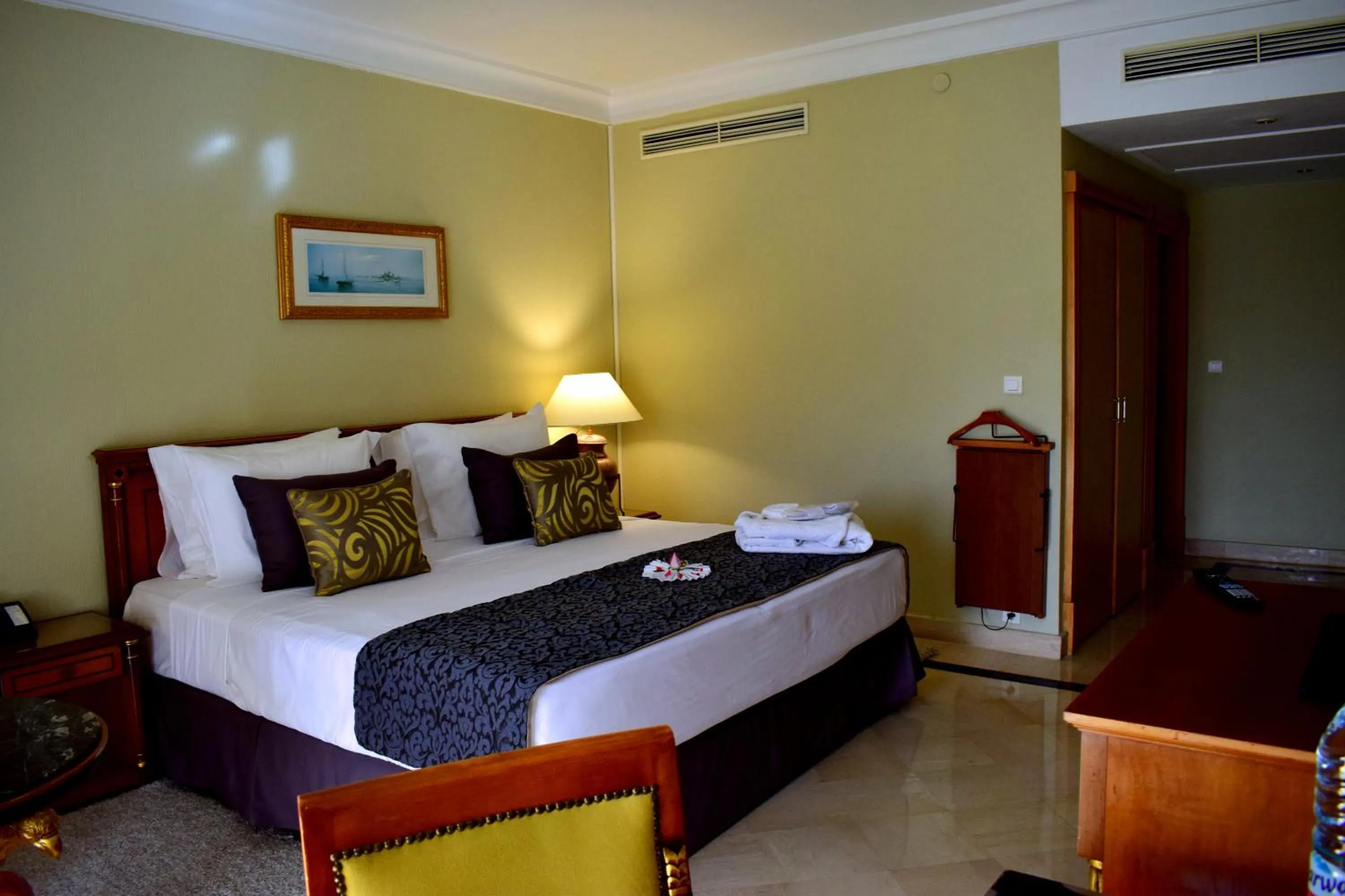 Bed in Golden Carthage Hotel Tunis