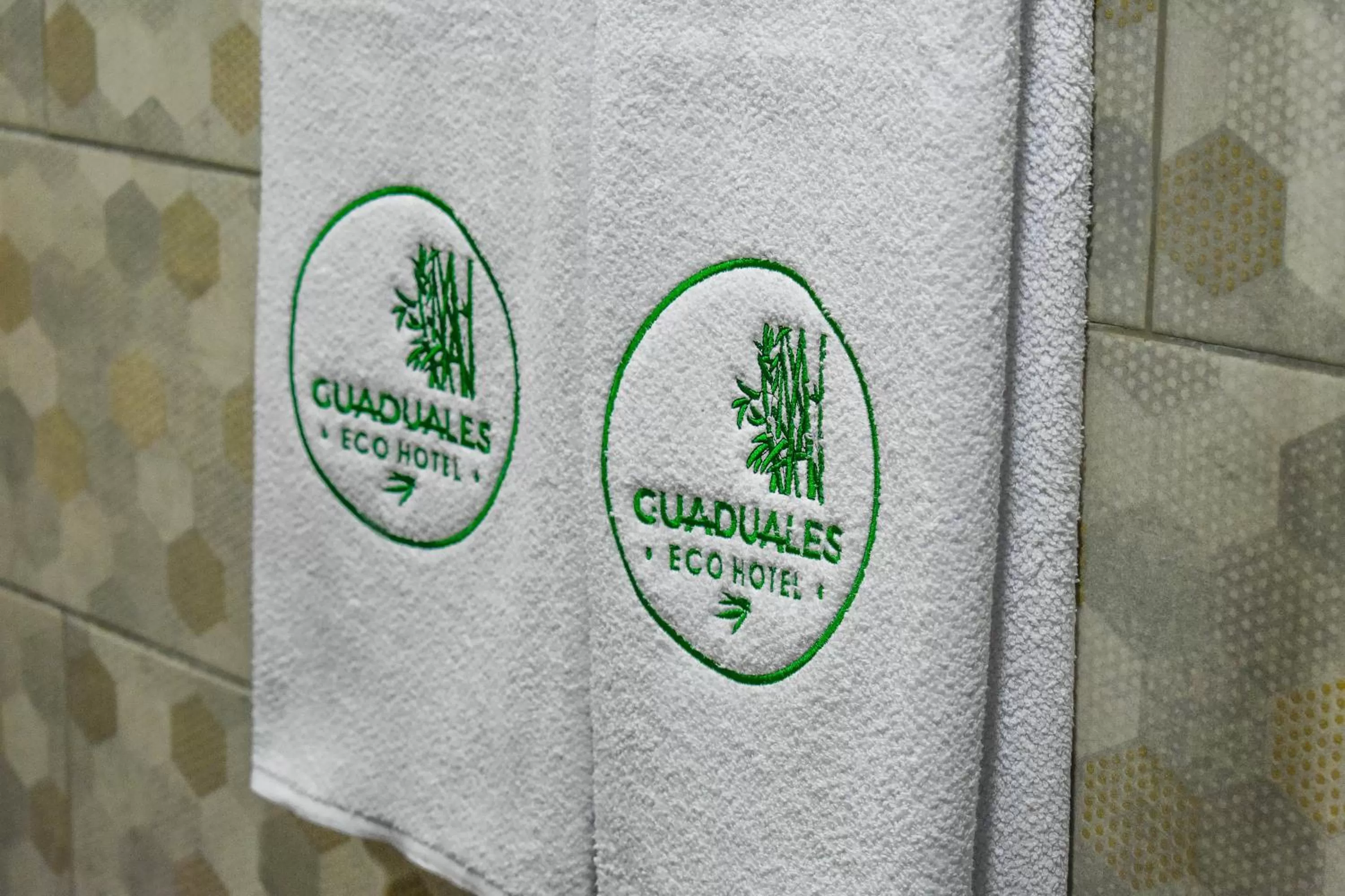 Bathroom, Property Logo/Sign in Guaduales Ecohotel