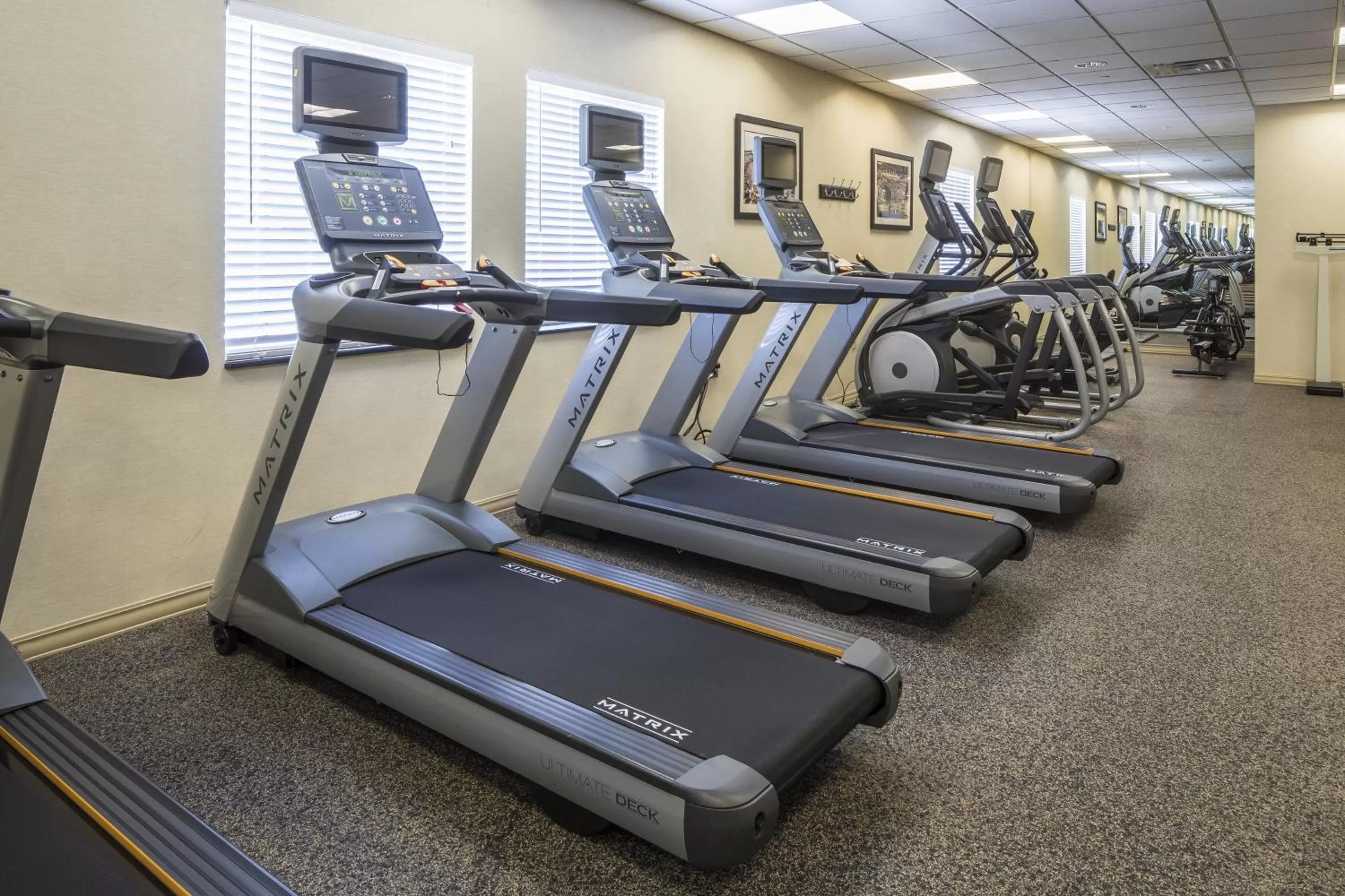 Fitness centre/facilities in Crowne Plaza Hotel and Suites Pittsburgh South by IHG