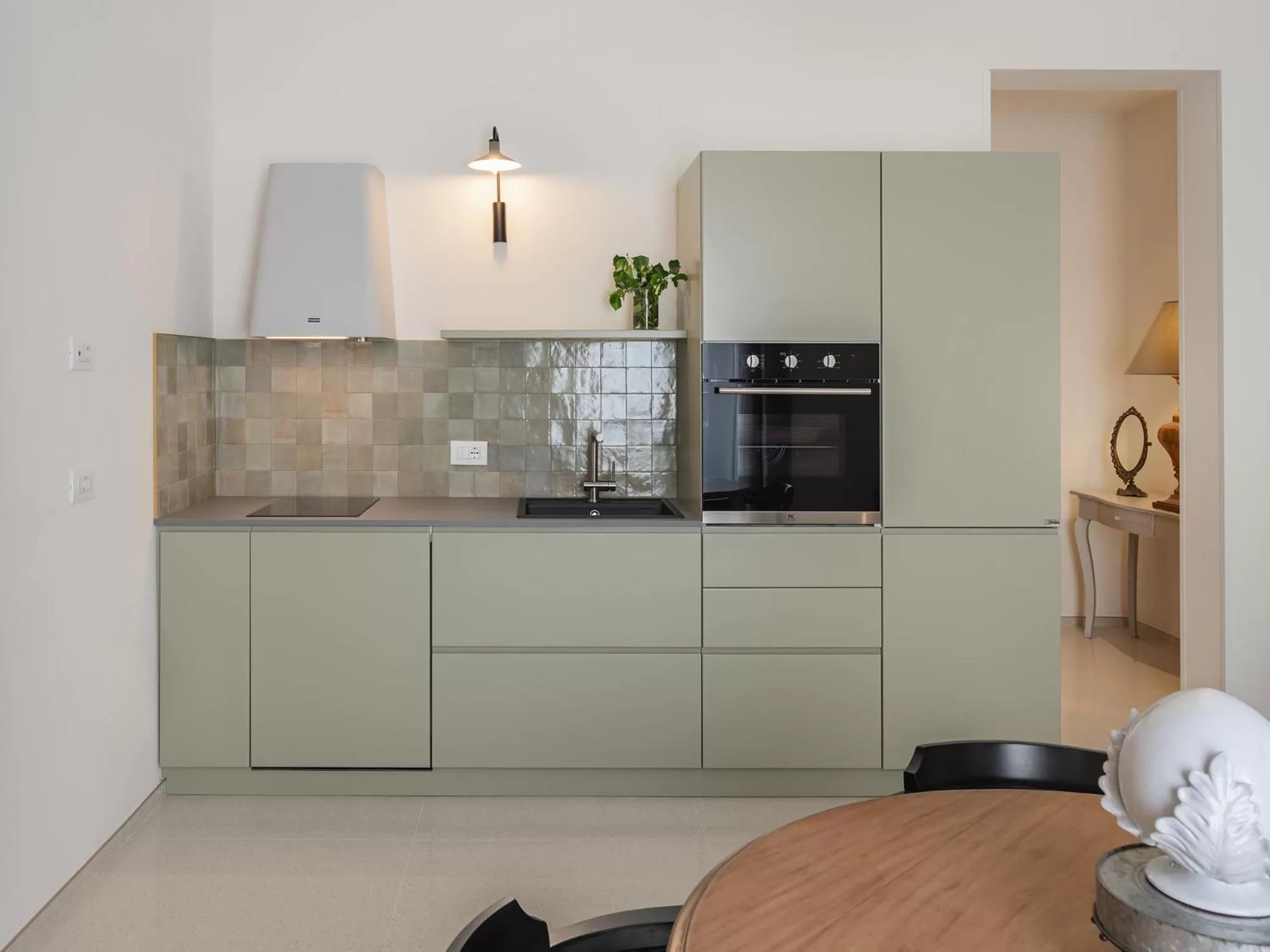 Kitchen or kitchenette in Living u HomeSuites