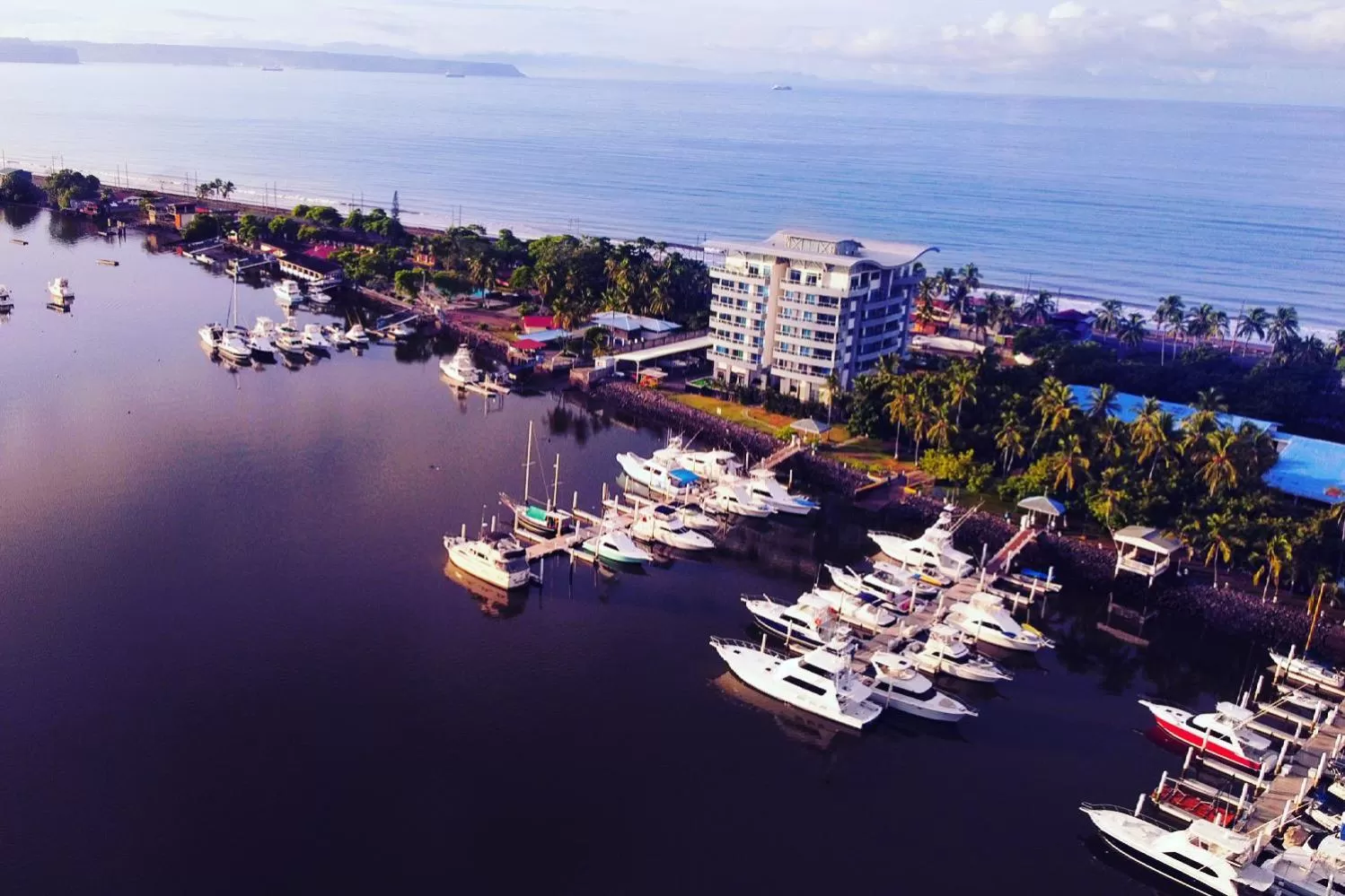 Bird's eye view in Puerto Azul Hotel