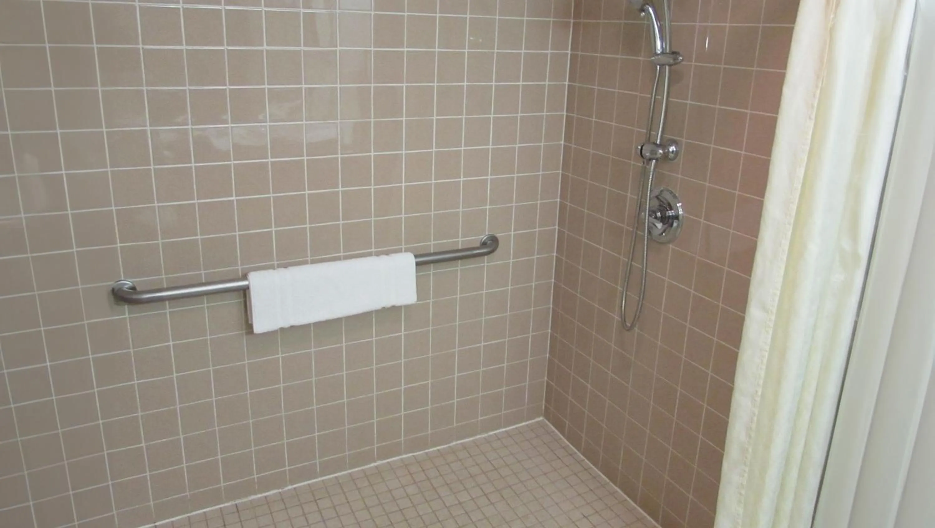 Shower in Magnuson Grand Pioneer Inn and Suites