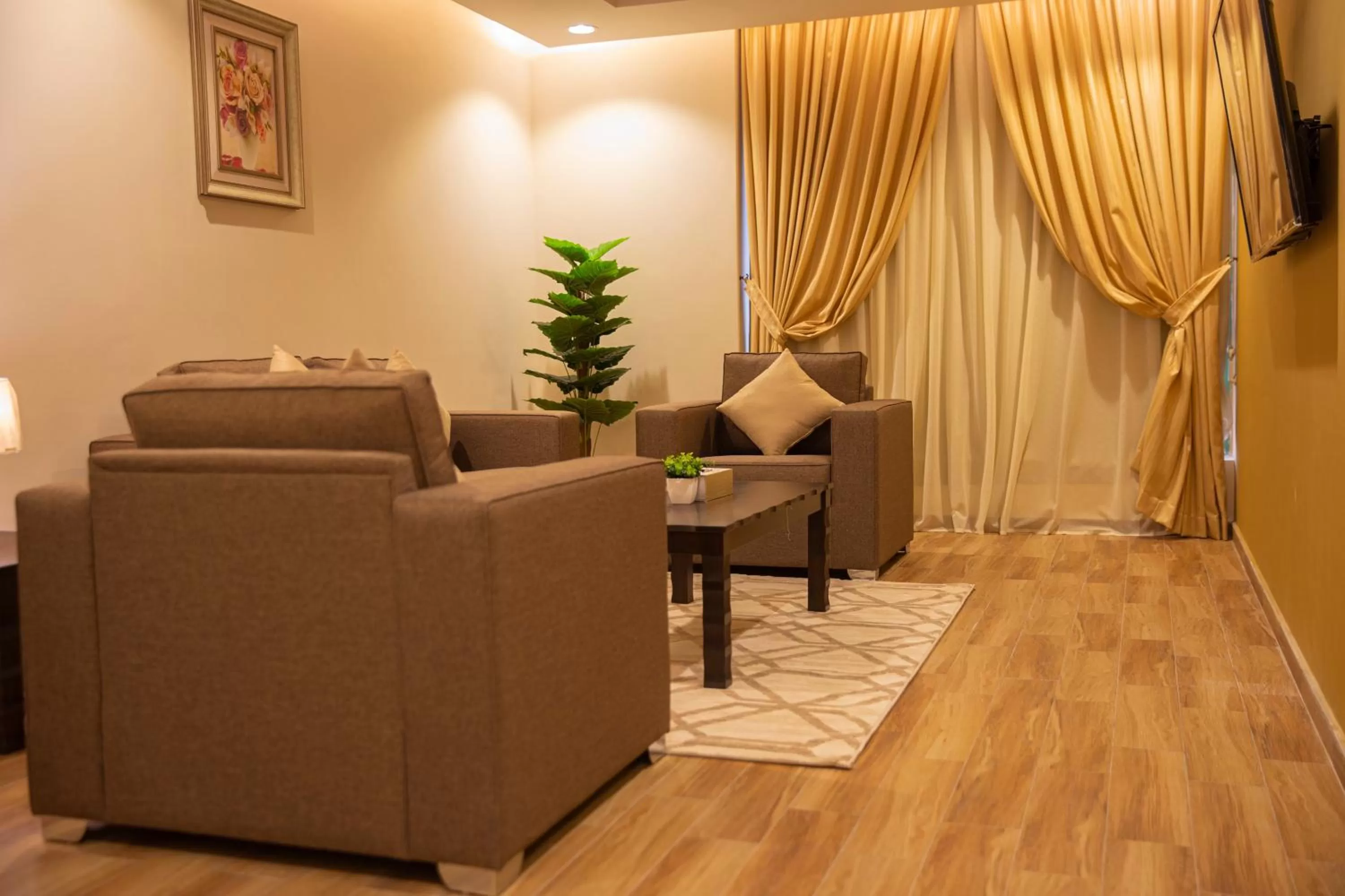 Living room in Mabet Al Tahlia Serviced Apartments