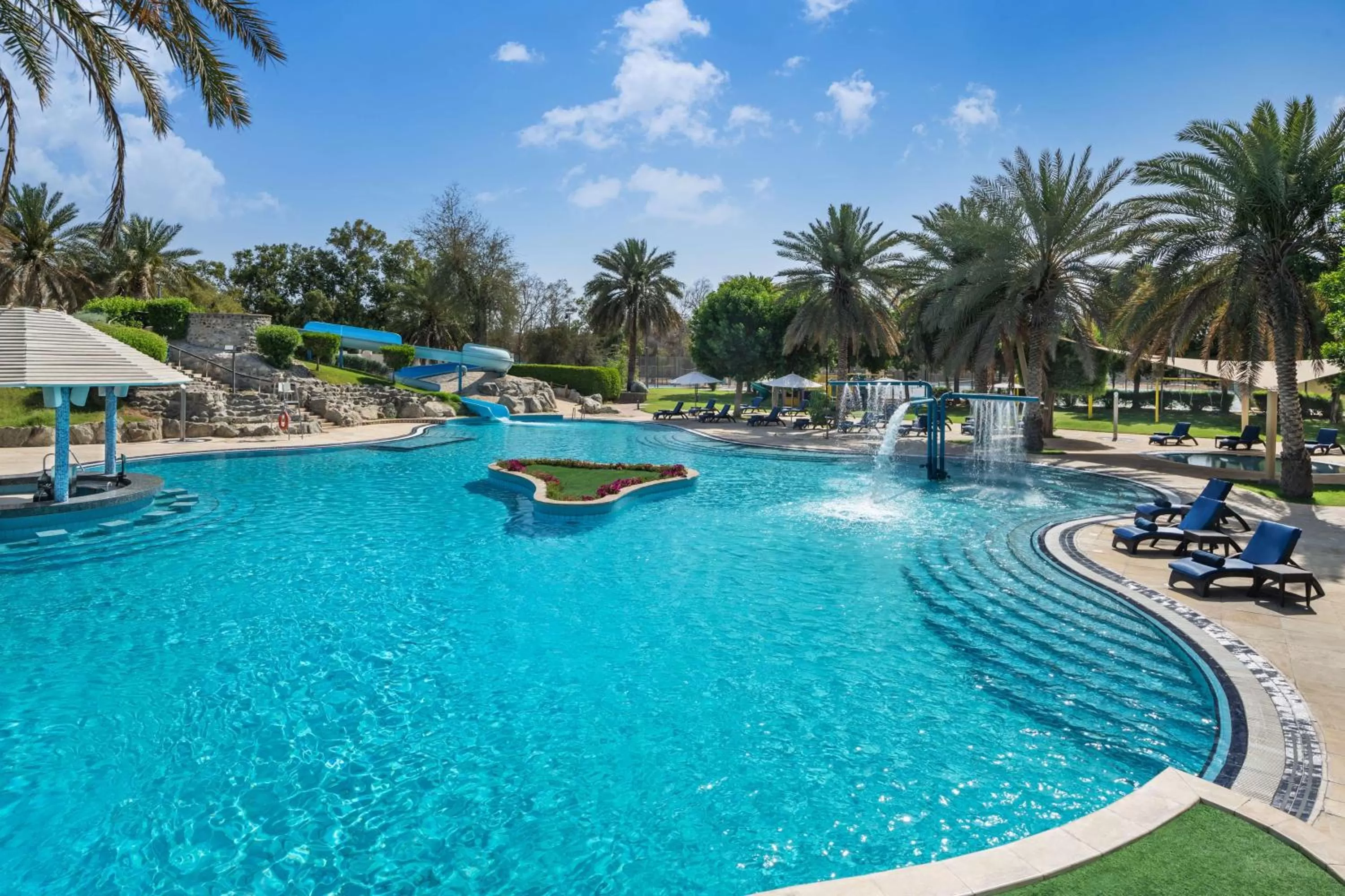 Pool view in Radisson Blu Hotel & Resort, Al Ain