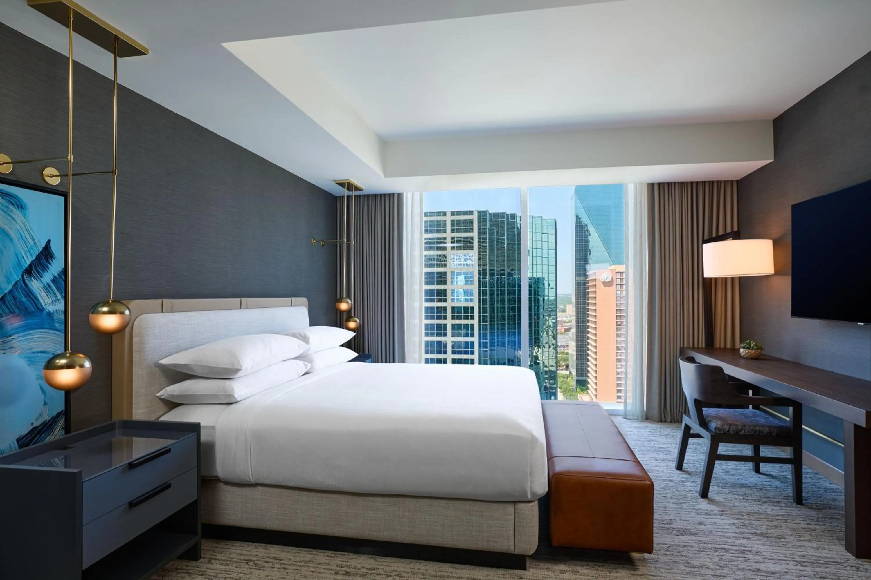 Bedroom, Bed in JW Marriott Dallas Arts District