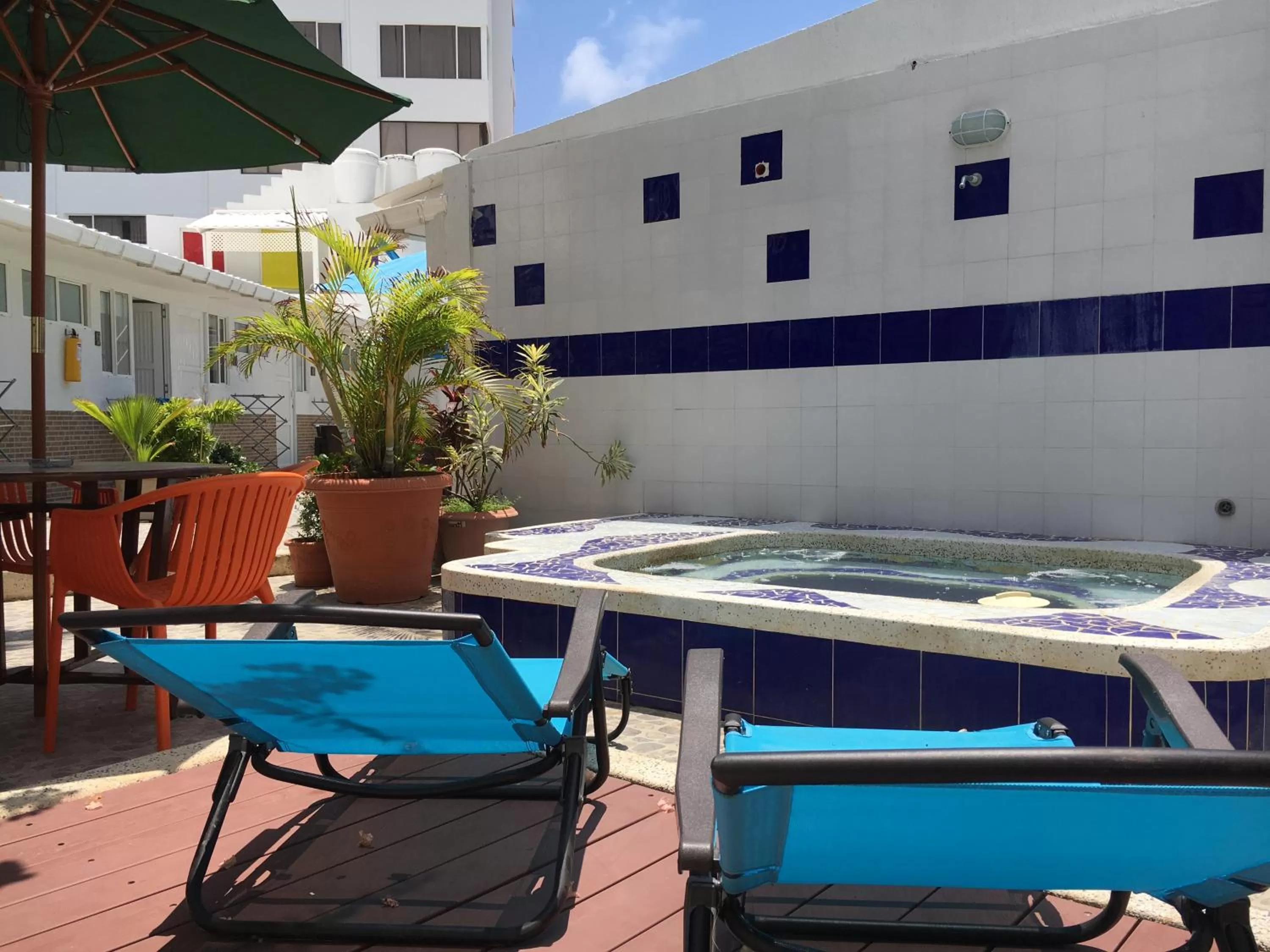 Swimming pool in Villa San Miguel