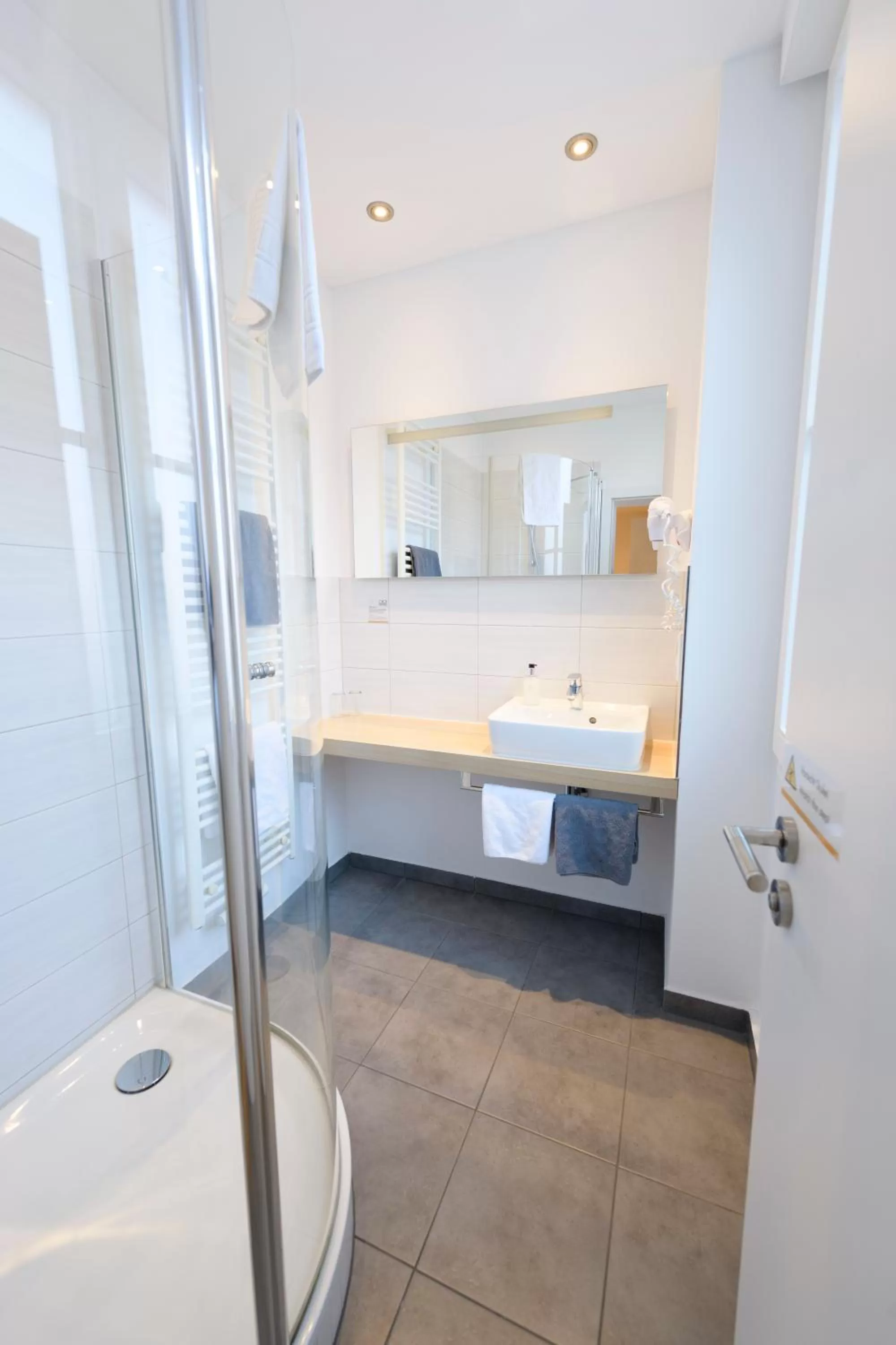 Bathroom in Hotel Garni Viktoria