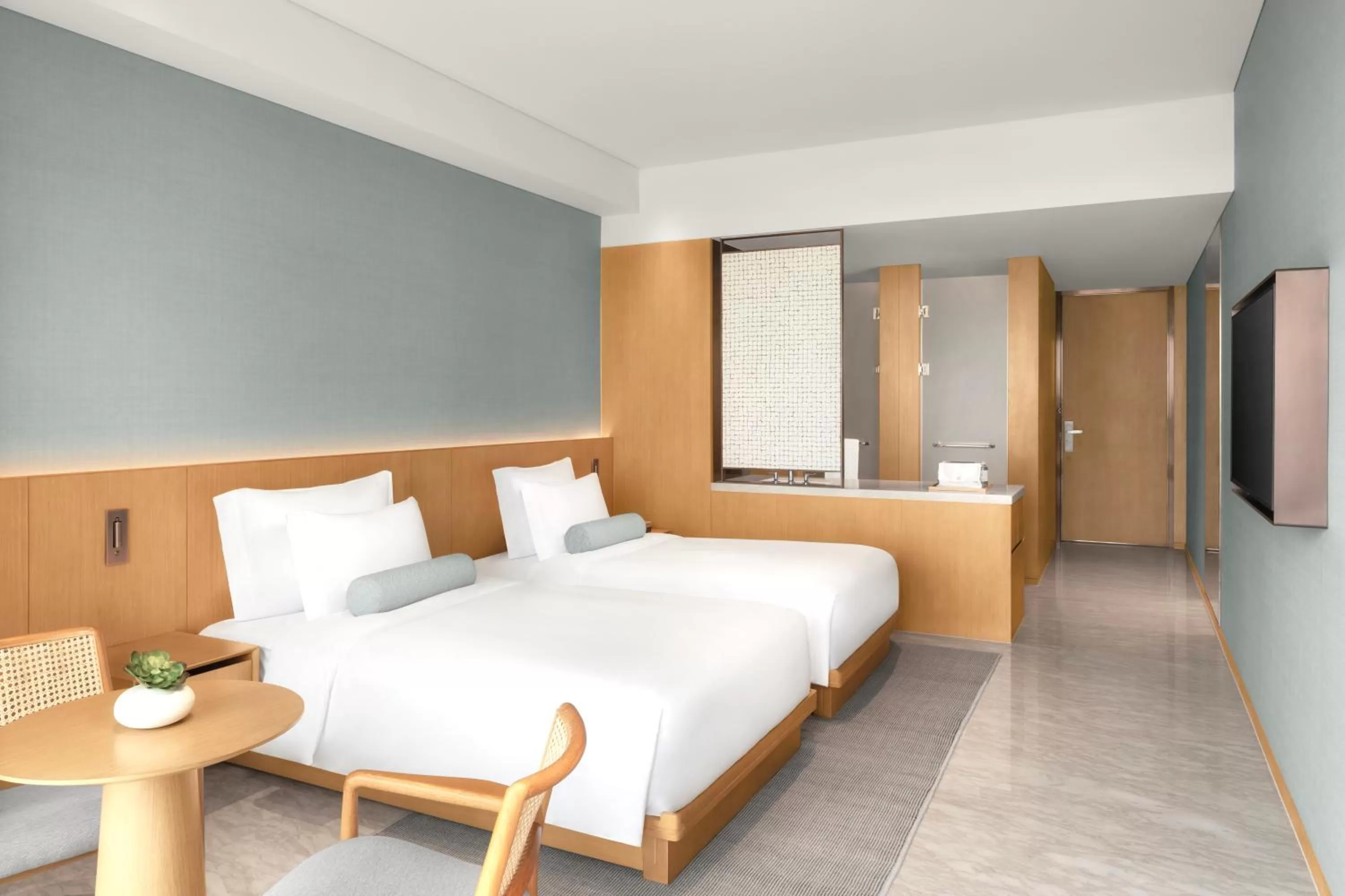 Bedroom, Bed in Shilla Monogram Danang